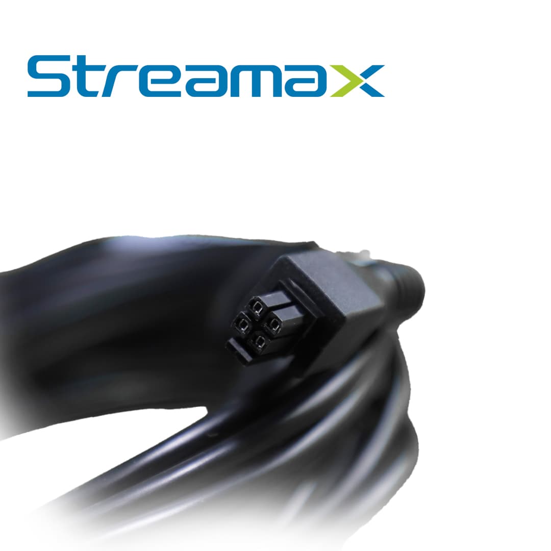 CABLE SERIAL PARA COMUNICACION STREAMAX MCB3 / CONECTOR 5557 Y 5559-4PIN / 7.5 METROS / COMUNICACION ESTABLE / CABLE ANTIVIBRACIONES / COMPATIBLE CON MB3 - Miniatura 6