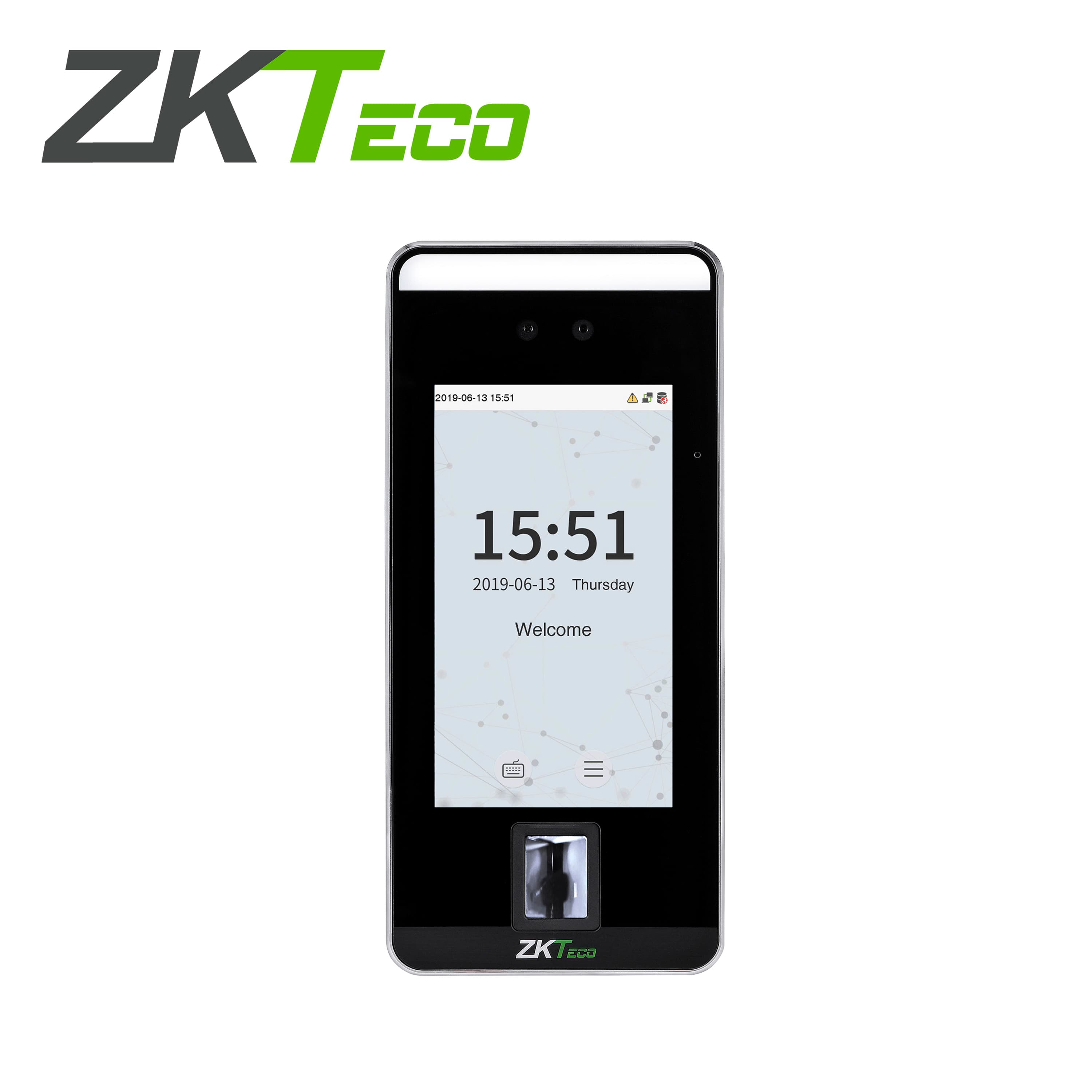 CONTROL DE ACCESO ZKTECO MODELO SPEEDFACE V5L / RECONOCIMIENTO FACIAL / ID Y HUELLAS / ACCESO AVANZADO / ASISTENCIA BASICO / PANTALLA 5 PULGADAS / 10,000 ROSTROS / 10,000 HUELLAS / 10,000 TARJETAS / 200,000 EVENTOS / REQUIERE LICENCIA ZKBIO CVSECURIT - Miniatura 2