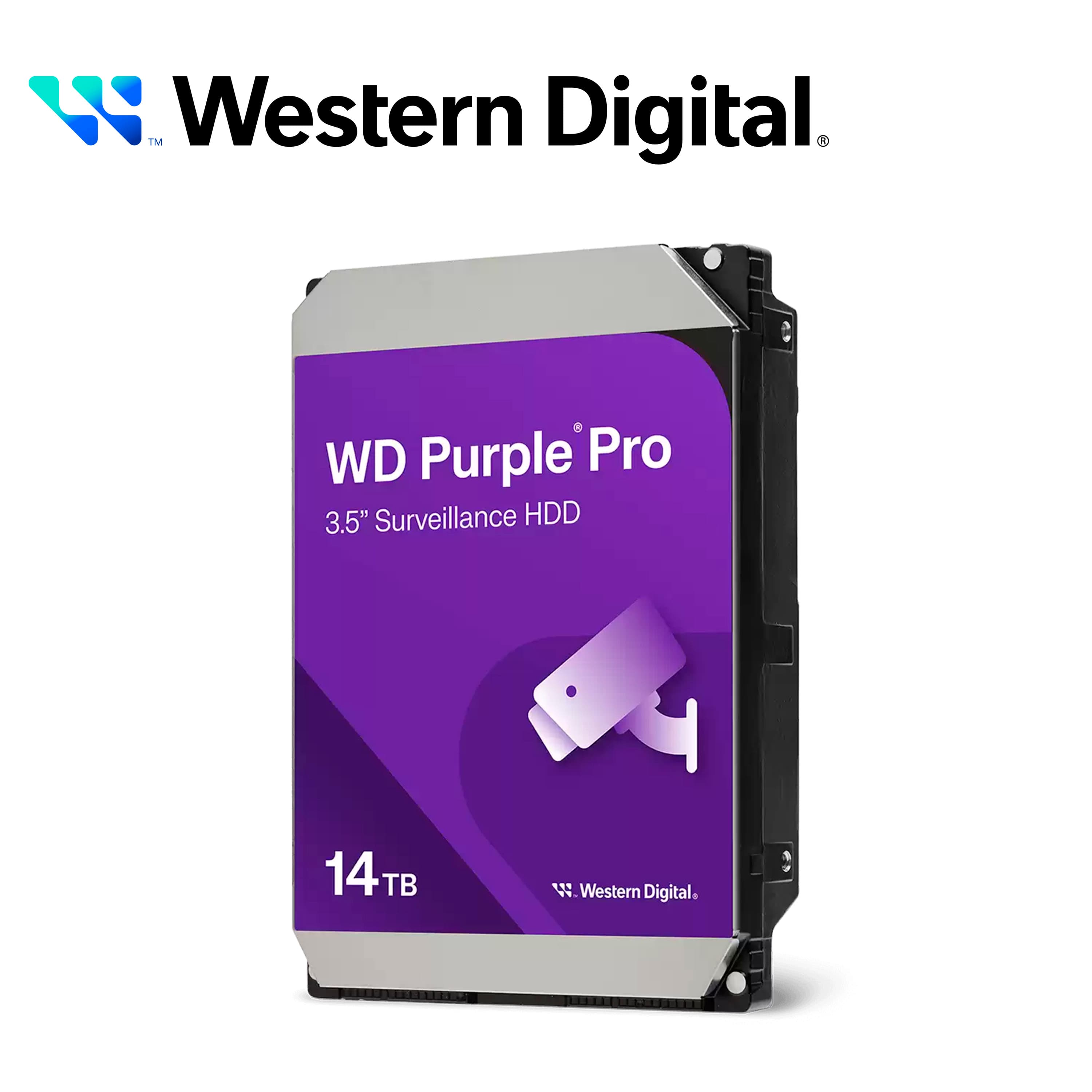 DD DISCO DURO 14TB SATA WD PURPLE PRO WD142PURP / OPTIMIZADO VIDEOVIGILANCIA 24 7 / SATA III 6GB S / 7200 RPM / CACHE 512MB / ALLFRAME AI / WORKLOAD 550TB ANO / 3.5 / 5 ANOS GARANTIA
 - Miniatura 2