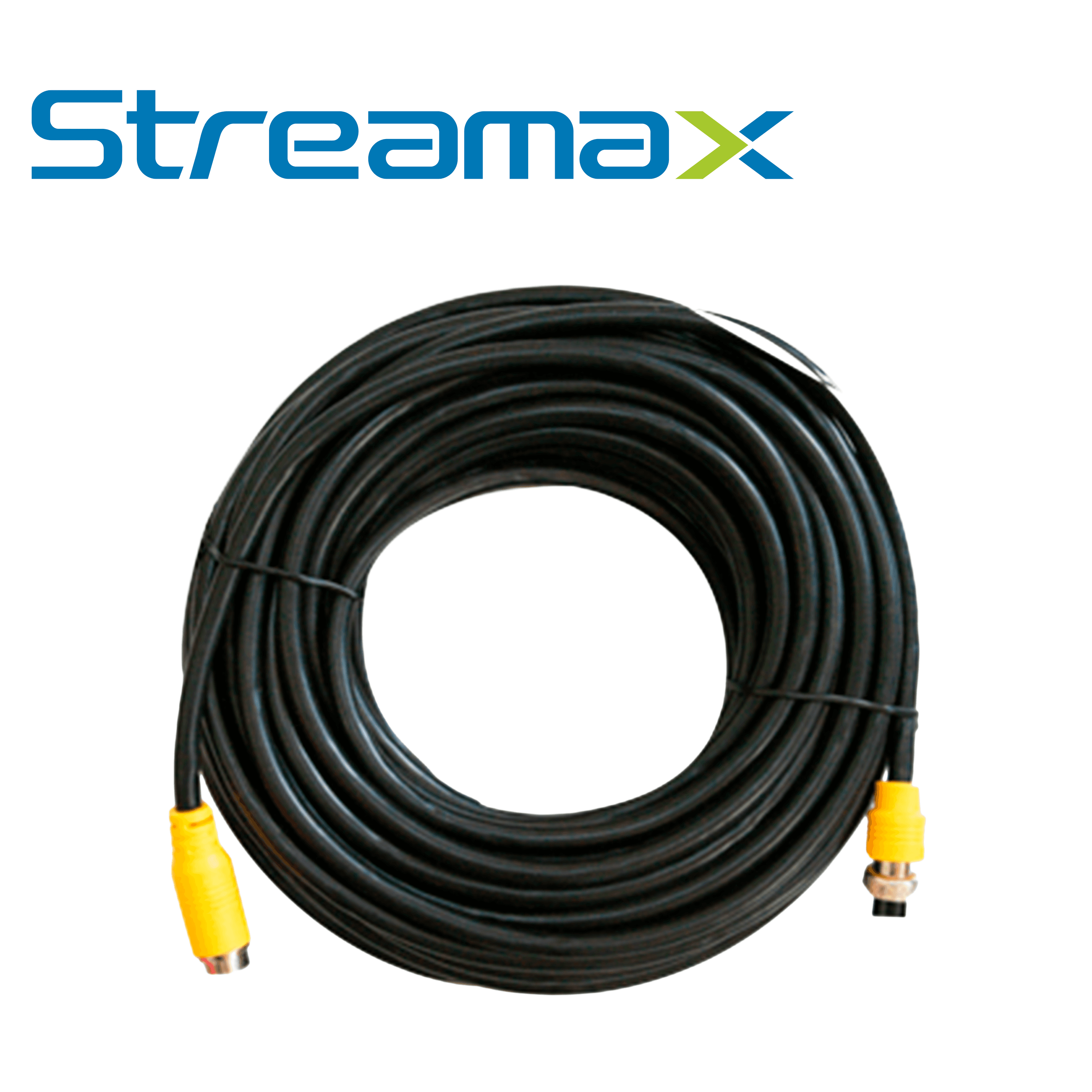 CABLE DIN DE AVIACION STREAMAX MCBL150 / 4 PINES / 15 METROS / COMPATIBLE CON CAMARAS AHD - Miniatura 3