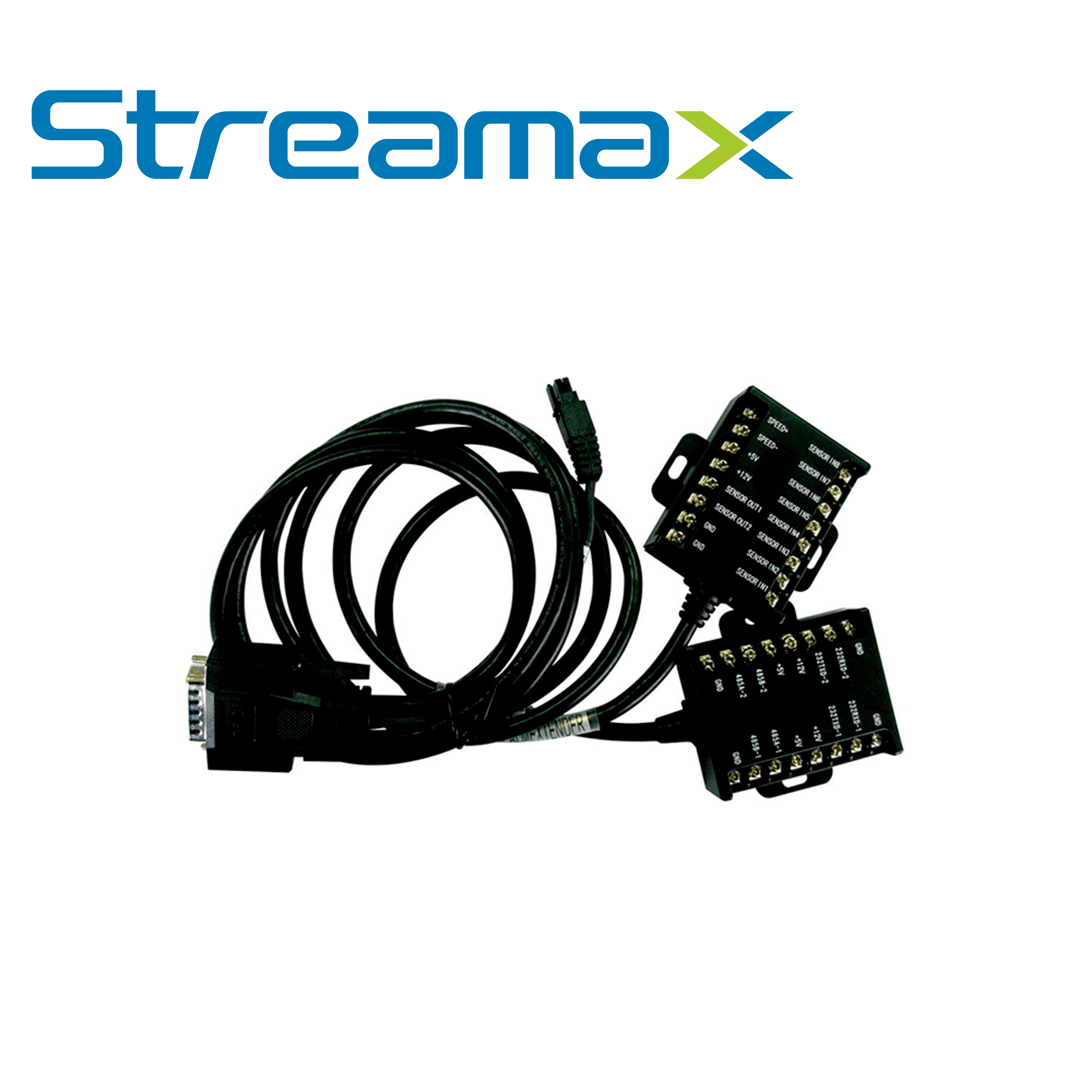 CABLE DE ALARMA MERIVA TECHNOLOGY MSERIALX5 8 ENTRADAS + 2 SALIDAS DE ALARMA / RS232 / 12V / 5V / GND *COMPATIBLE CON EL GRABADOR MOVIL MX5N-GW4 - Miniatura 3