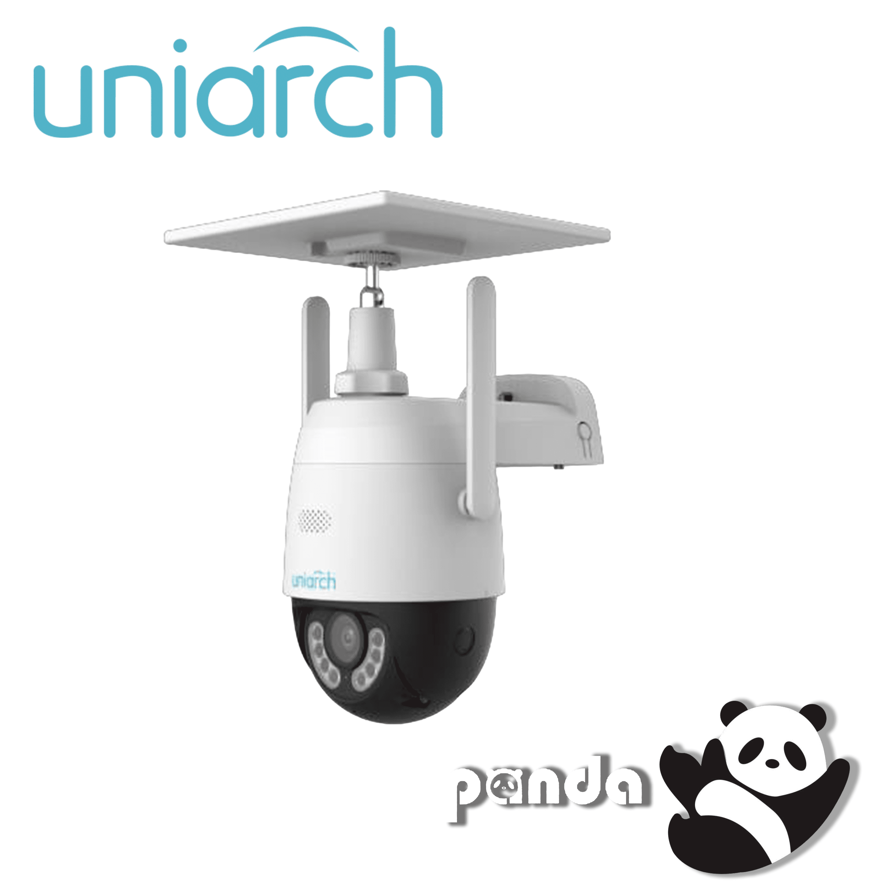 CAMARA PT SOLAR 4G UNIARCH UHO-P2G-M3F4D-LA / 3MP / LENTE-4MM / DUAL-LIGHT / IR30M / LUZ-CALIDA30M / DWDR / MICROSD512GB / ANR / MICROFONO-ALTAVOZ-INTEGRADO / 3D-DNR / ULTRA-MOTION-DETECTION / 4G-CARD-NANO-SIM / LTE-FDD / LTE-TDD / IP66 / GRAFENO / B - Miniatura 3