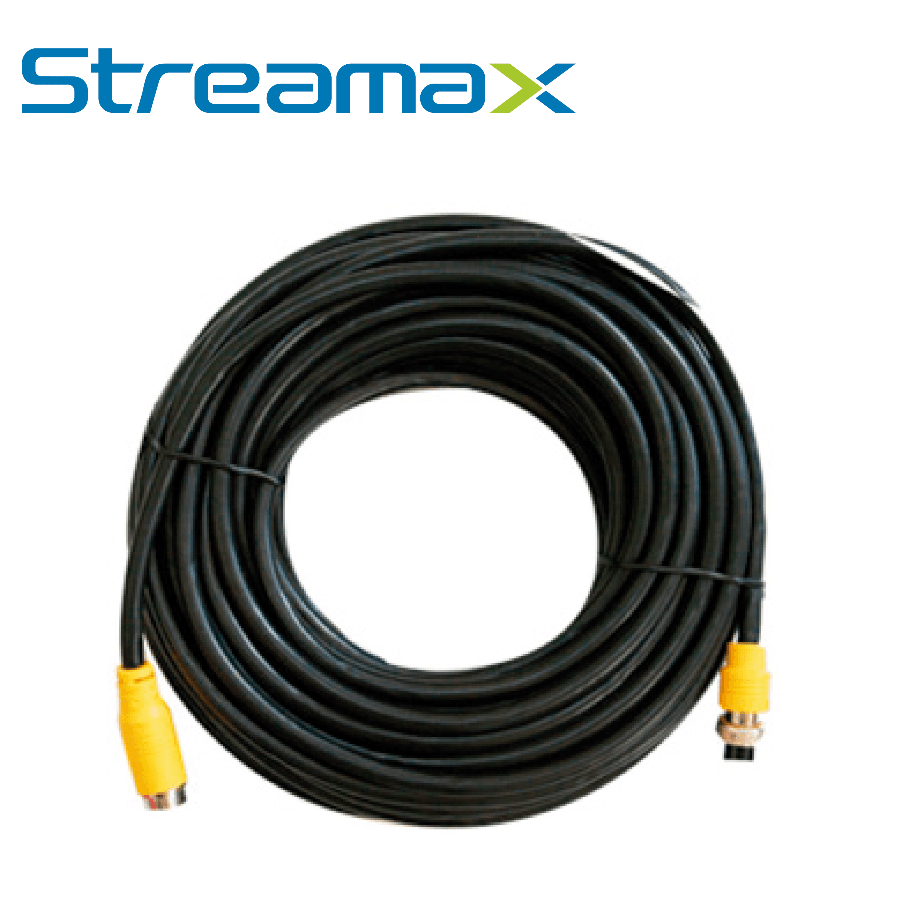 CABLE DIN DE AVIACION STREAMAX MCBIP110 / 6 PINES / 11 METROS / COMPATIBLE CON CAMARAS IP - Miniatura 2