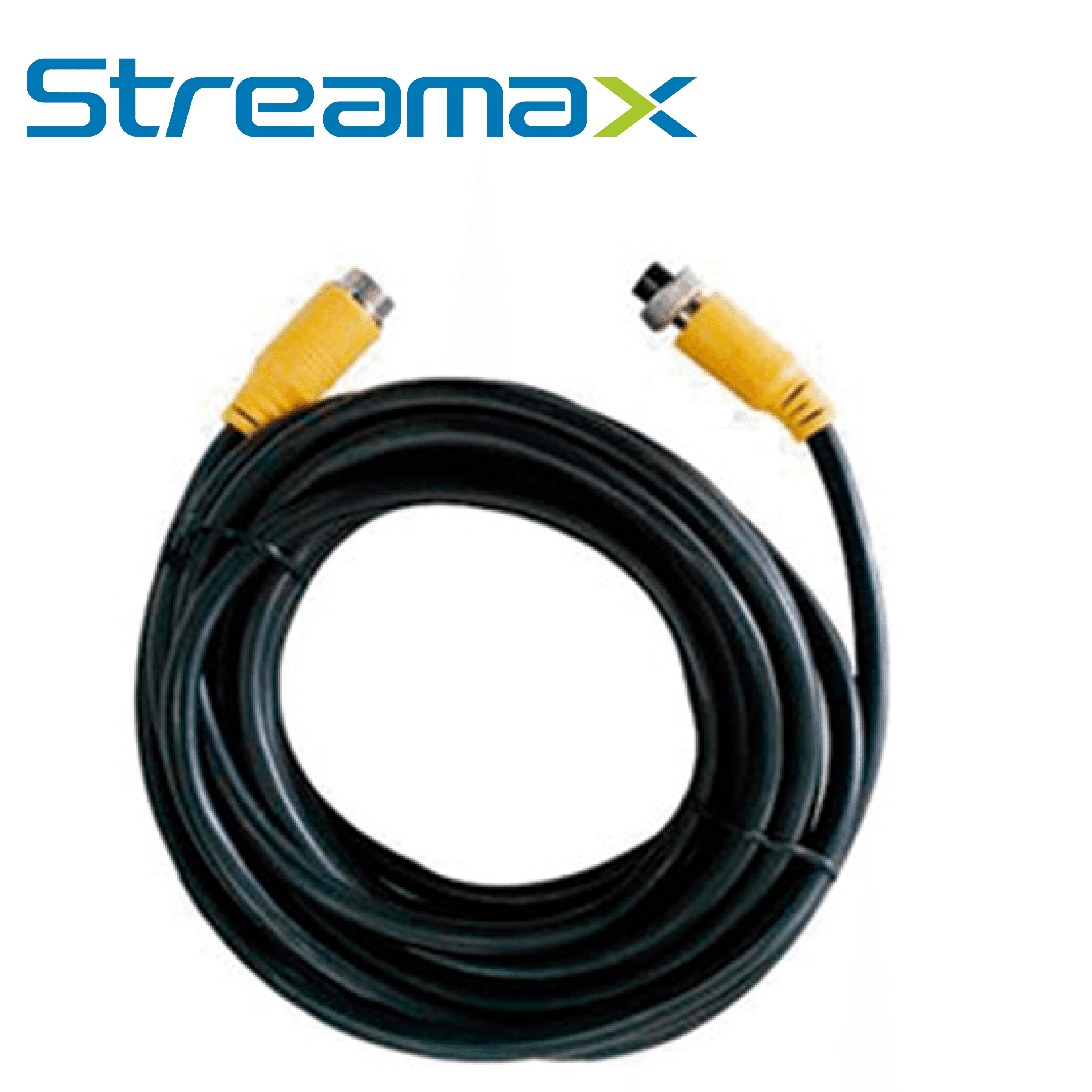CABLE DIN DE AVIACION STREAMAX MCBL190 / 4 PINES / 19 METROS / COMPATIBLE CON CAMARAS AHD - Miniatura 2