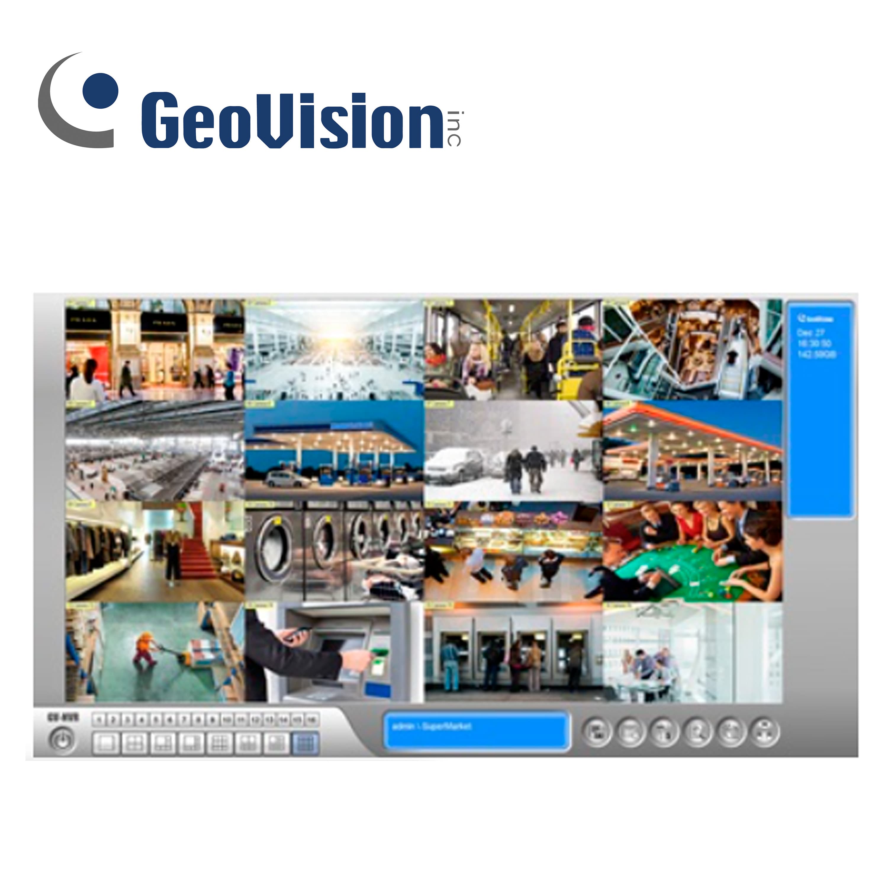 LICENCIA DE SOFTWARE GEOVISION GV-NR010 / 10-CANALES ONVIF / DONGLE USB - Miniatura 2