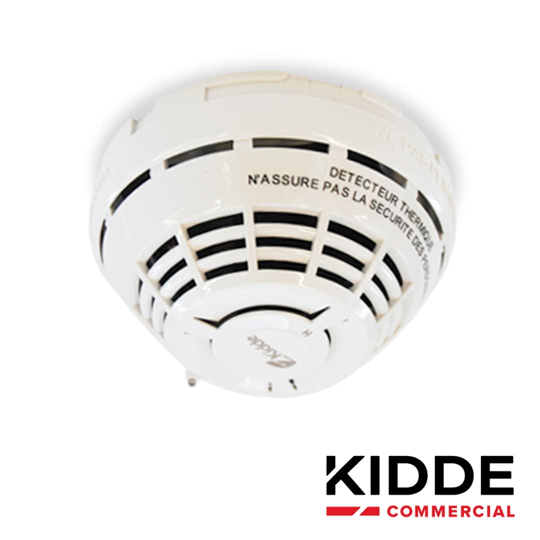 DETECTOR DIRECCIONABLE KIDDE KI-HFD TERMICO TEMPERATURA FIJA REQUIERE BASE DE LA SERIE KI PARA SU INTEGRACION CON LOS PANELES COMPATIBLES (VS1 Y VS4) - Miniatura 6