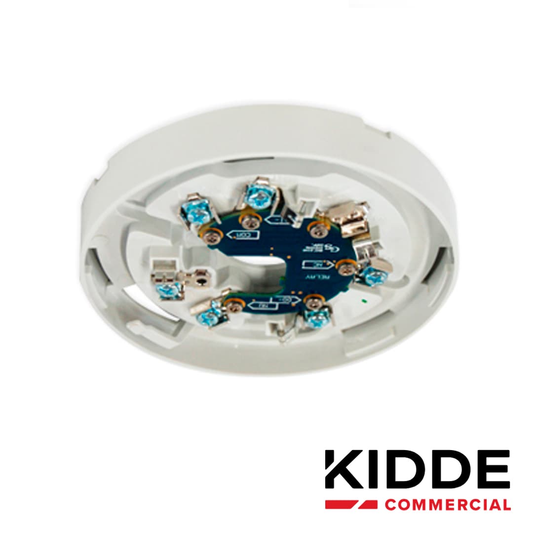 BASE CON RELEVADOR KIDDE KI-RB COMPATIBLE CON LOS DETECTORES SERIE KI (PARA PANELES DE LA SERIE VS) - Miniatura 7