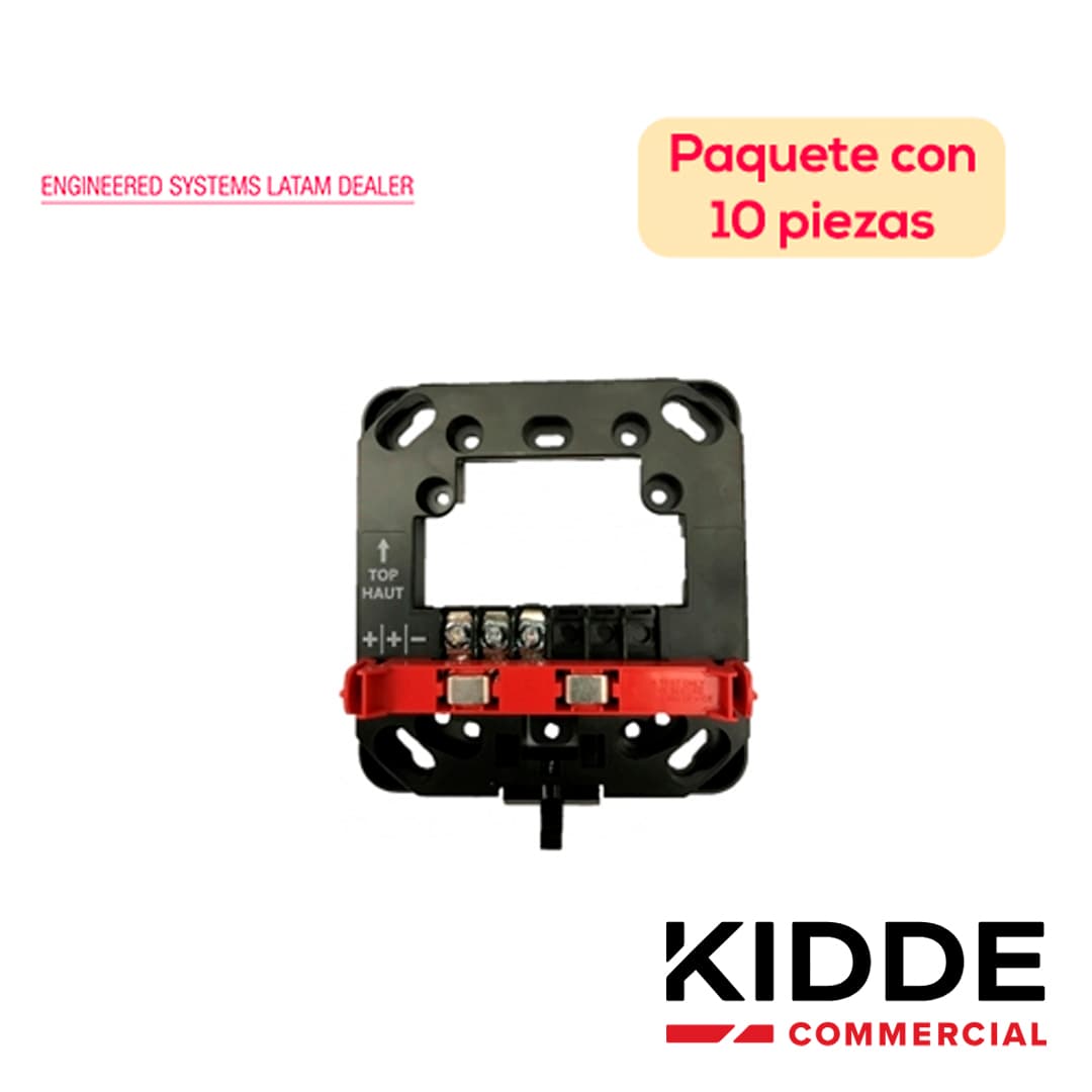 PLACA DE MONTAJE PAQUETE DE 10 / COMPATIBLE CON BOCINA G4SVRF - Miniatura 3