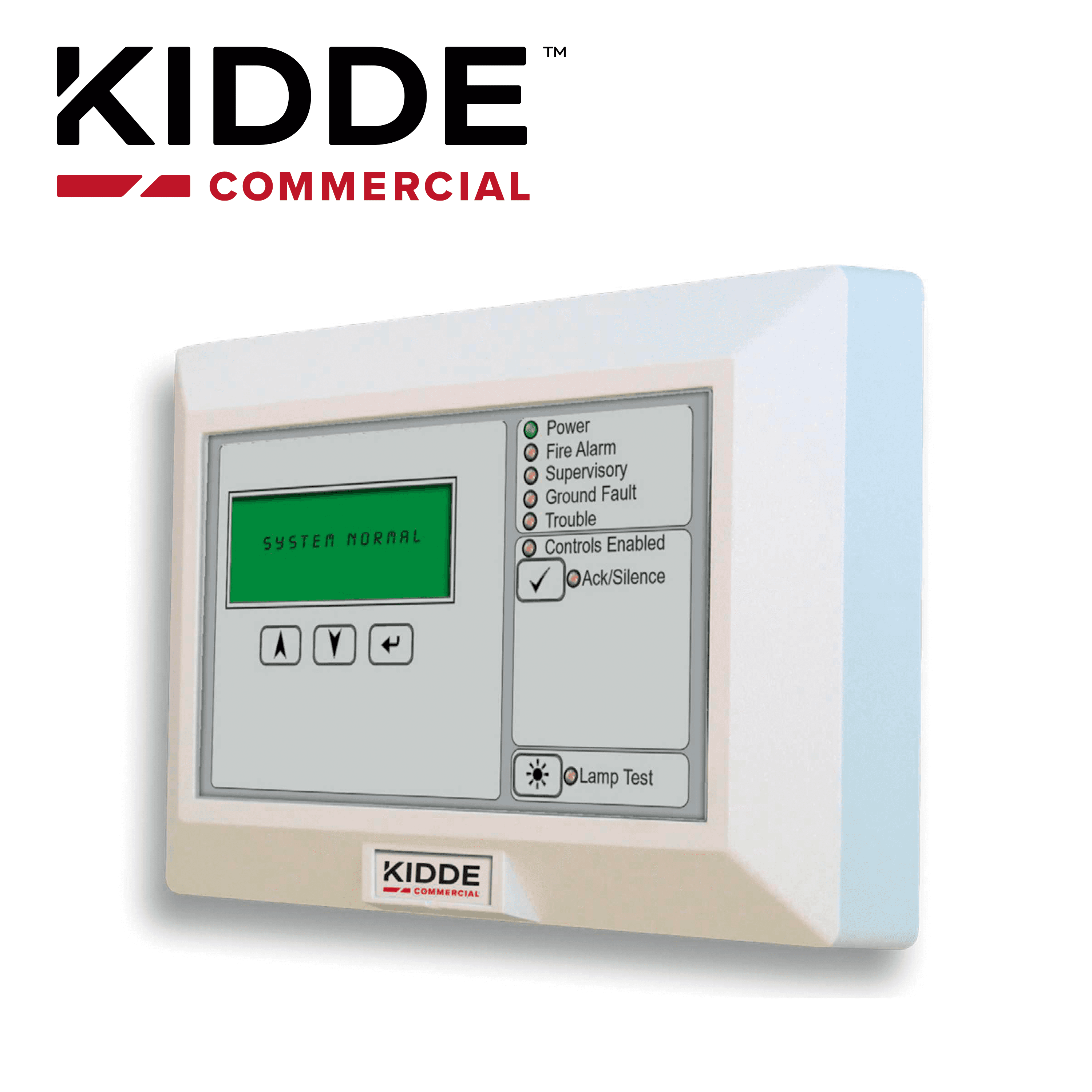 ANUNCIADOR REMOTO KIDDE K-RLCD-C-SP-2 / BLANCO / COMPATIBLE CON LA SERIES VS Y EVOLVE / CONTROLES COMUNES - Miniatura 2