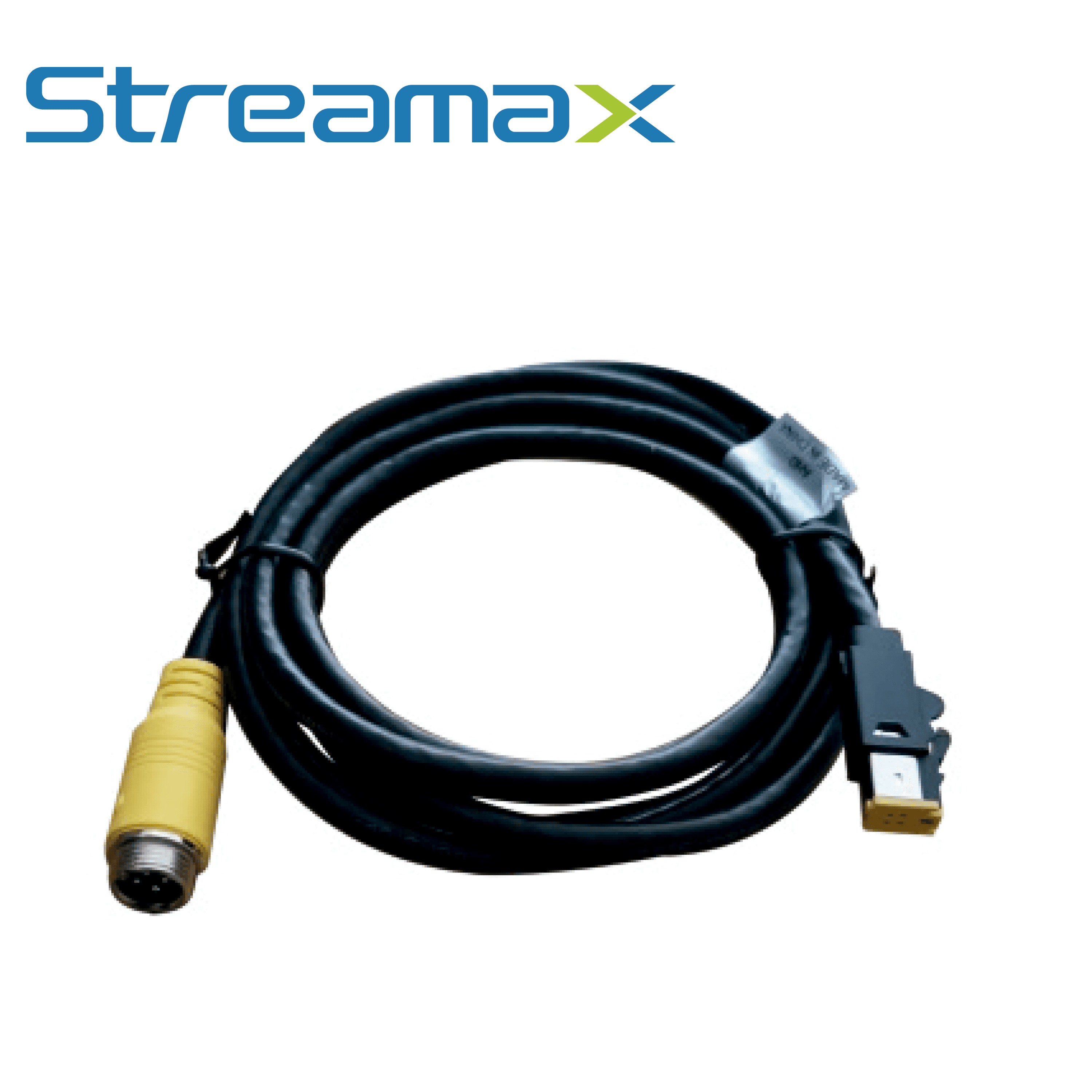 CABLE CONVERTIDOR DIN DE AVIACION STREAMAX M4PIN DJ-TRANSFER / 4 PINES / 0.18 METROS / COMPATIBLE CON CAMARAS AHD Y MDVR MA16MAX - Miniatura 2
