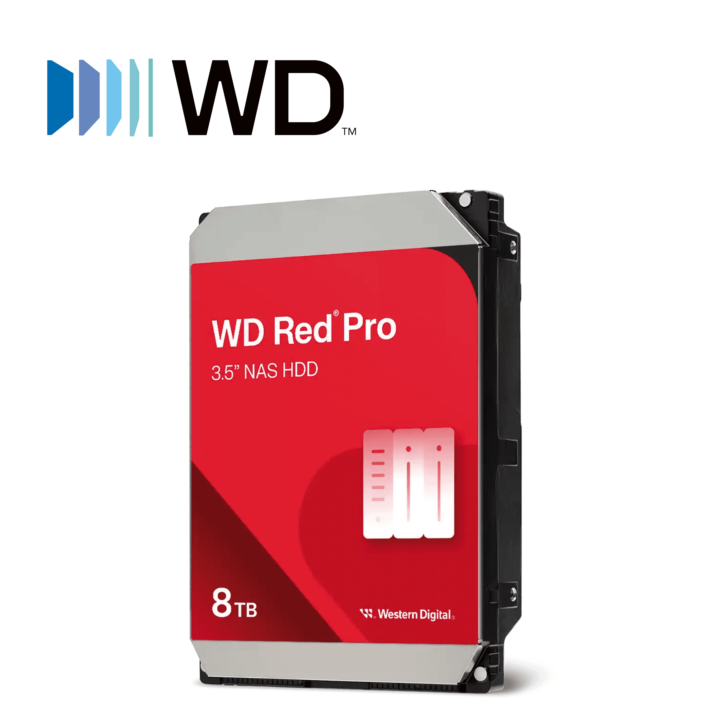 DD DISCO DURO 8 TB SATA WD RED PLUES WD80EFPX / 3.5 5640RPM CACHE 256MB SATA 6 GBS / ESPECIAL PARA ALMACENAMIENTO Y NAS - Miniatura 3