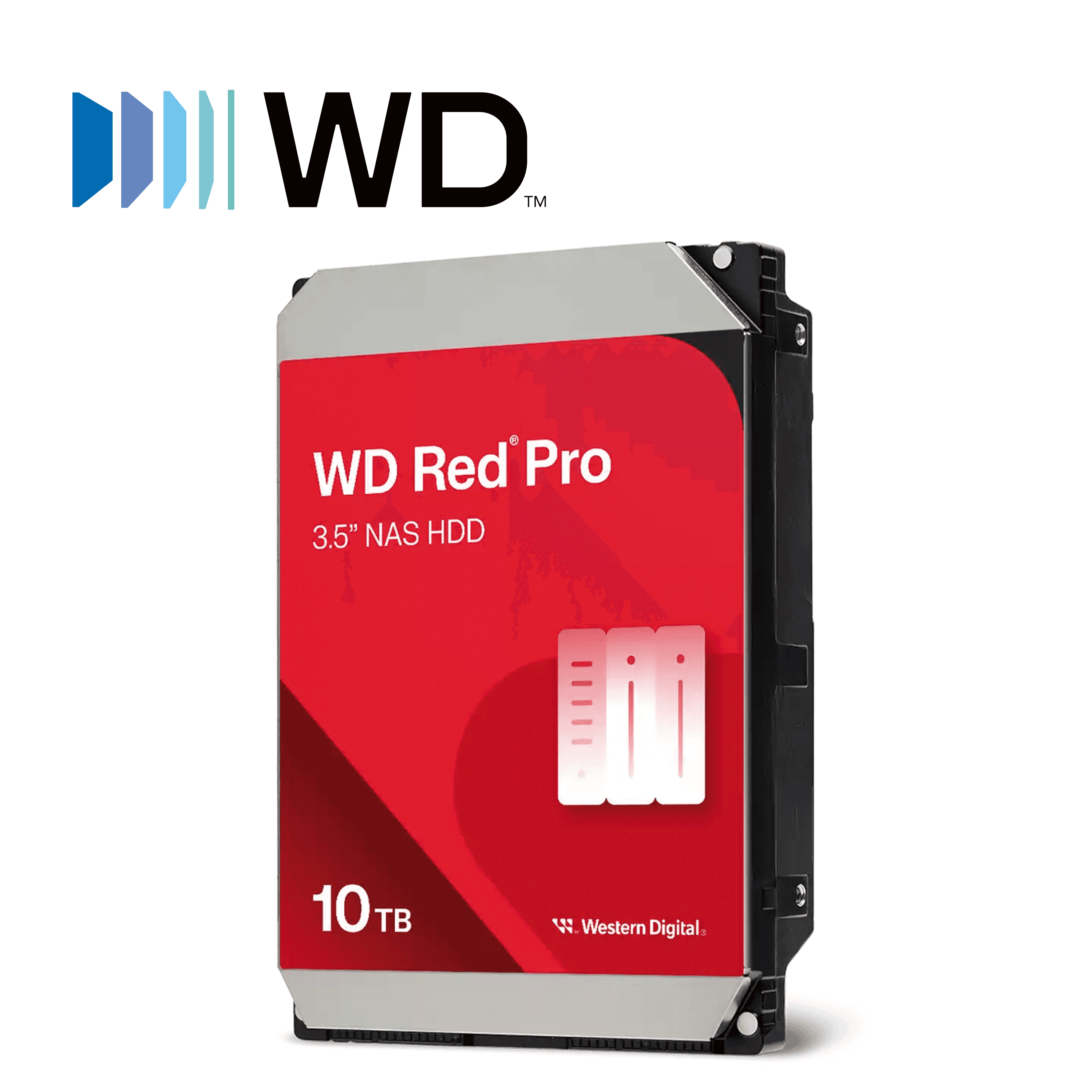 DD DISCO DURO 10TB SATA WD RED PRO WD103KFBX / ESPECIAL NAS HASTA 24 BAHIAS / SATA III 6GB S / 7200 RPM / CACHE 512MB / NASWARE 3.0 / WORKLOAD 300TB ANO / 3.5 / 5 ANOS GARANTIA
 - Miniatura 3