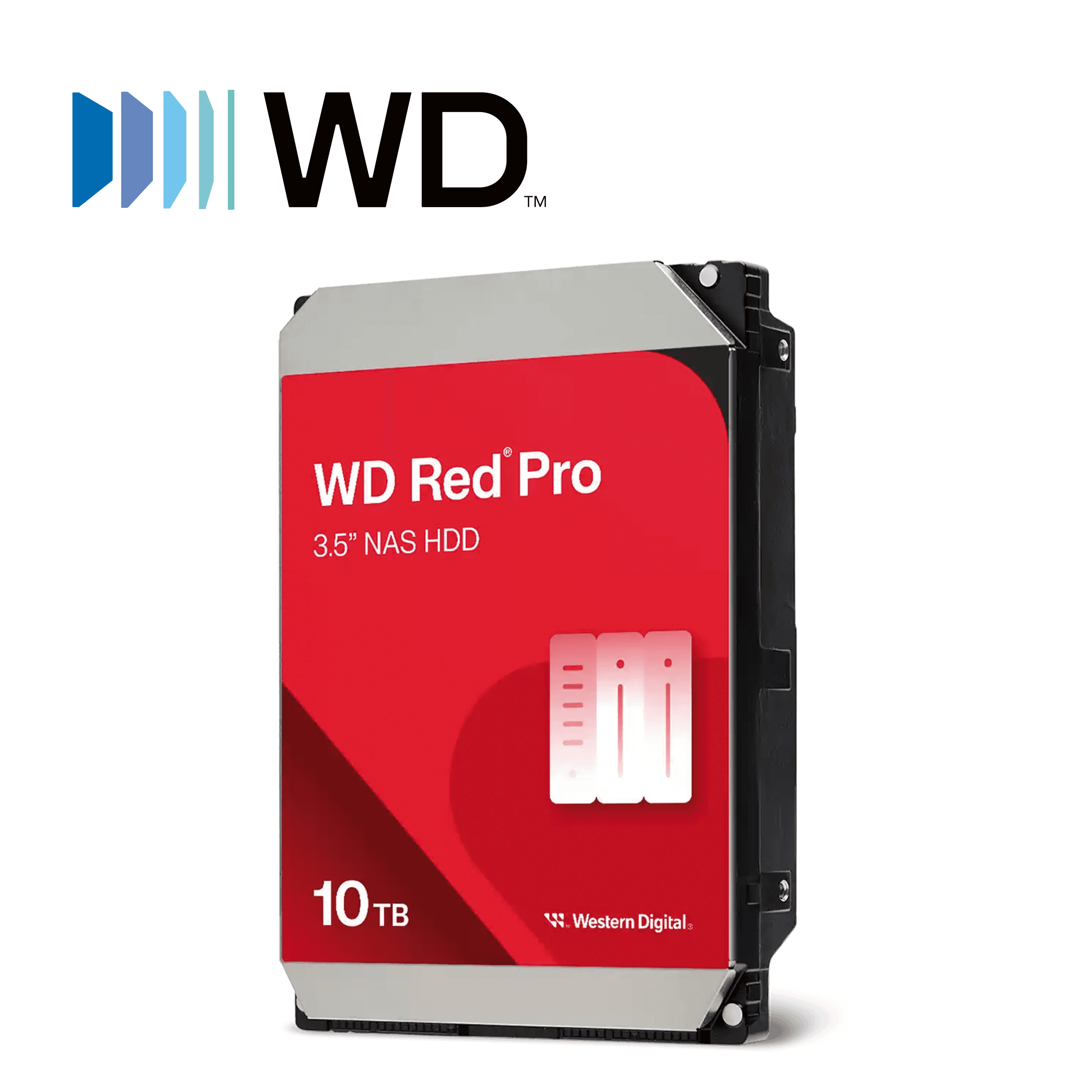 DD DISCO DURO WD102KFBX WD RED PRO 3.5 SATA 10TB CACHE 256MB 7200RMP ESPECIAL PARA ALMACENAMIENTO Y NAS HASTA 24 BAHIAS - Miniatura 4