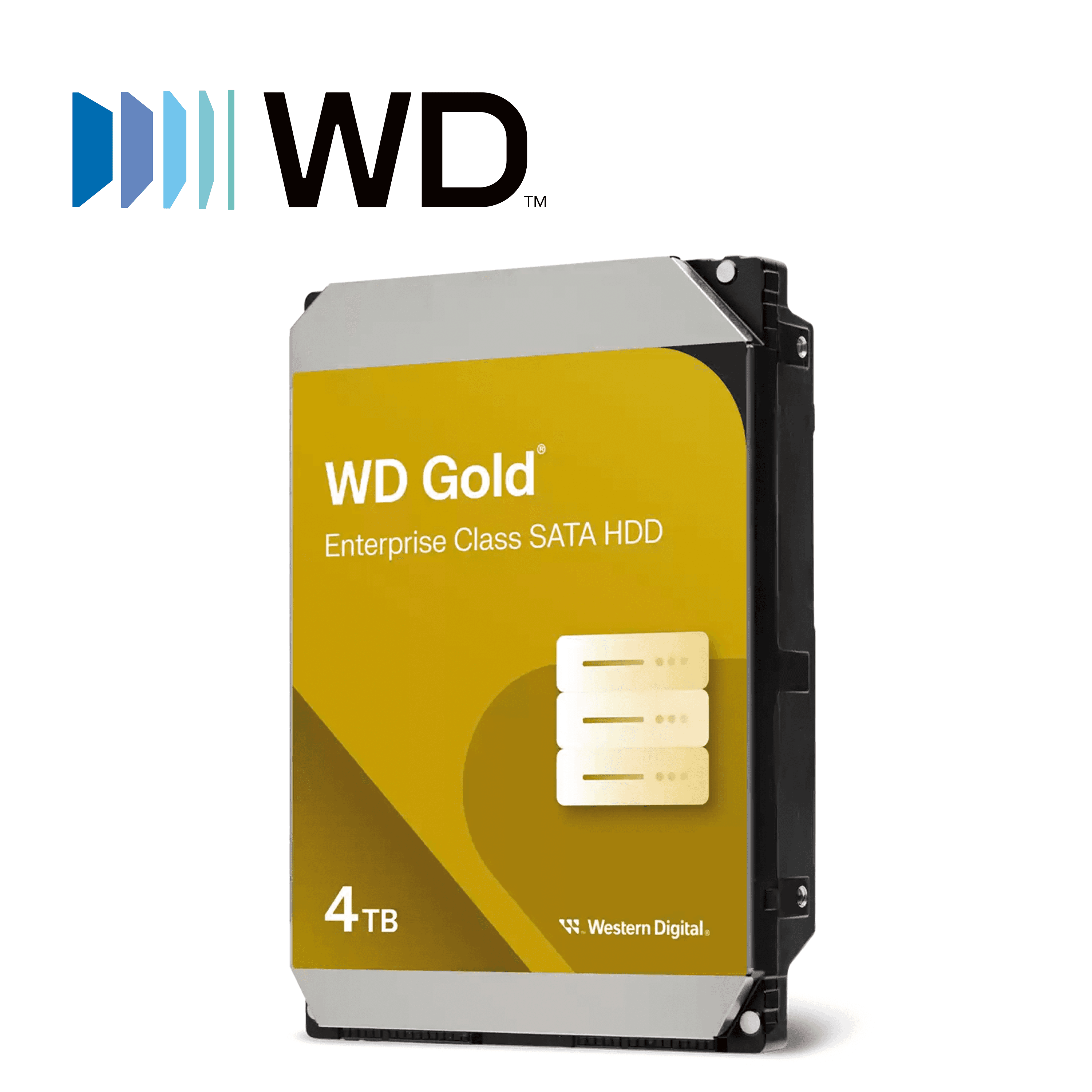 DD DISCO DURO 4TB WD4004FRYZ WD GOLD 3.5 PULGADAS SATA 7200 RPM CACHE 256MB 24X7 HOTPLUG PARA NAS NVR Y SERVIDOR - Miniatura 3