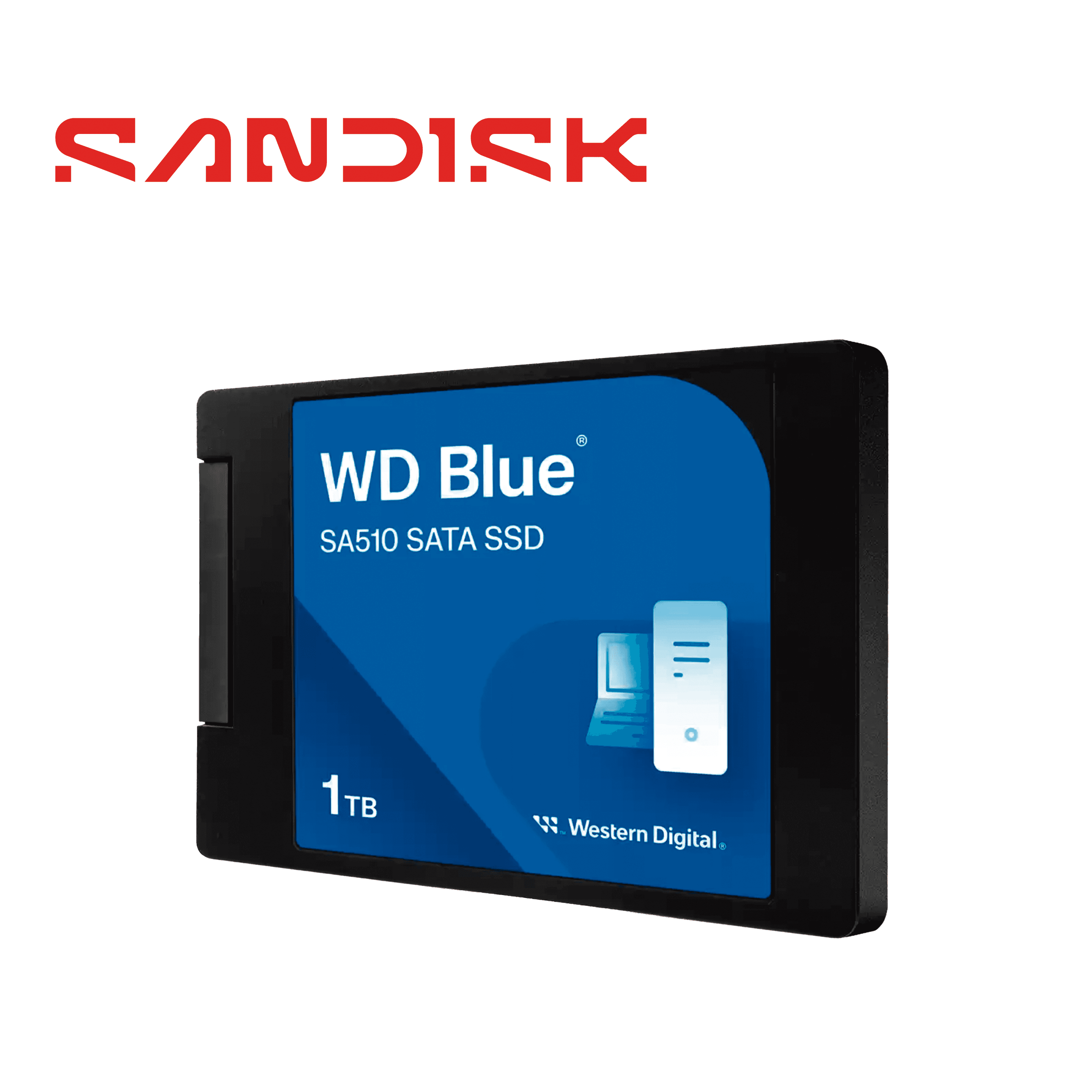 SSD WD BLUE WDS100T3B0A SA510 / CAPACIDAD 1TB / FORMATO 2.5 PULGADAS / INTERFAZ SATA III / VELOCIDAD DE LECTURA 560 MB/S / VELOCIDAD DE ESCRITURA 520 MB/S / RENDIMIENTO CONFIABLE PARA EQUIPOS MOVILES - Miniatura 4