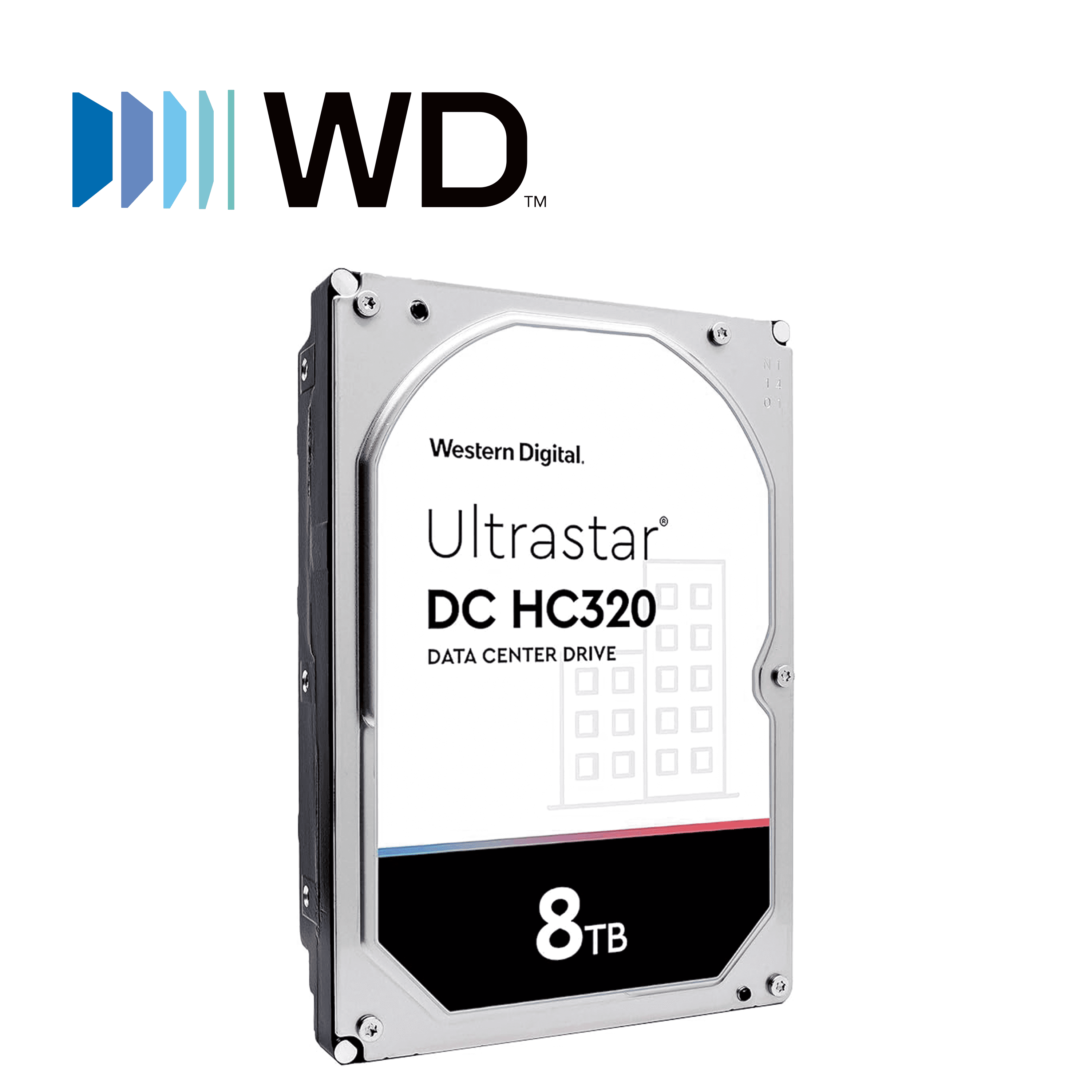 DD DISCO DURO 8TB 3.5" SATA WD ULTRASTAR HUS728T8TALE6L4 ALMACENAMIENTO EN LA NUBE E HIPERESCALA, CENTRO DE DATOS DE ALTA DENSIDAD, BIG DATA ANALYTICS, ANALITICA EN VIDEOVIGILANCIA - Miniatura 3