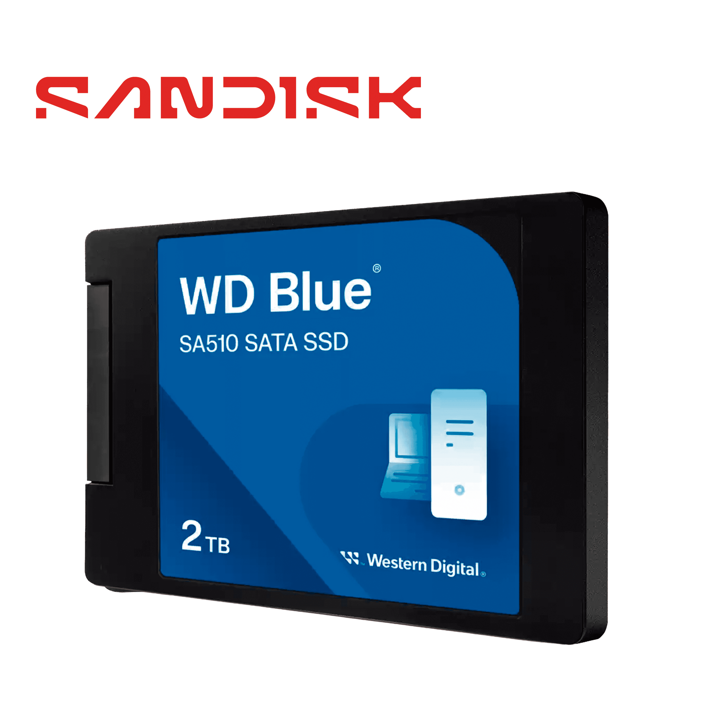 SSD WD SERIE BLUE WDS200T3B0A2 / 2 TB SATA III DE 6 GB/S / FF 2.5 PULGADAS / RESISTENCIA TBW 500 - Miniatura 4