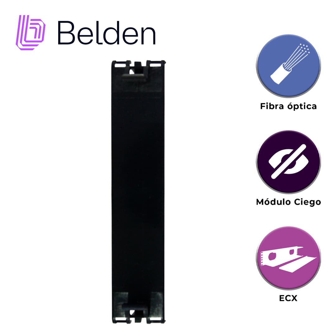 PLACA CIEGA FX ECX BELDEN FFZX00BB / FIBEREXPRESS - Miniatura 3