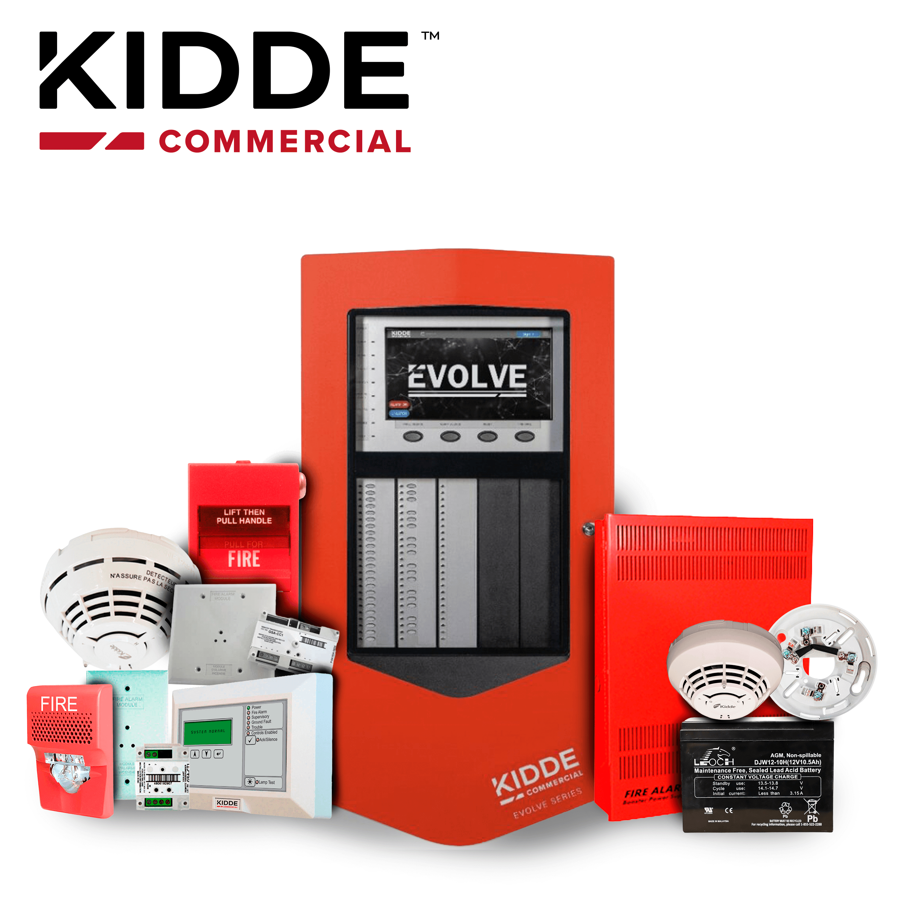 KIT PLUS DETECCION DE INCENDIO / IDEAL PARA SITIOS MAYORES A 1500 MTS CUADRADOS QUE REQUIEREN ZONIFICACION AVANZADA Y CAPACIDAD DE ENTREGARSE CON TODOS SISTEMAS DE SEGURIDAD / IDEAL PARA CORPORATIVOS - HOSPITALES Y ESCUELAS - Miniatura 2