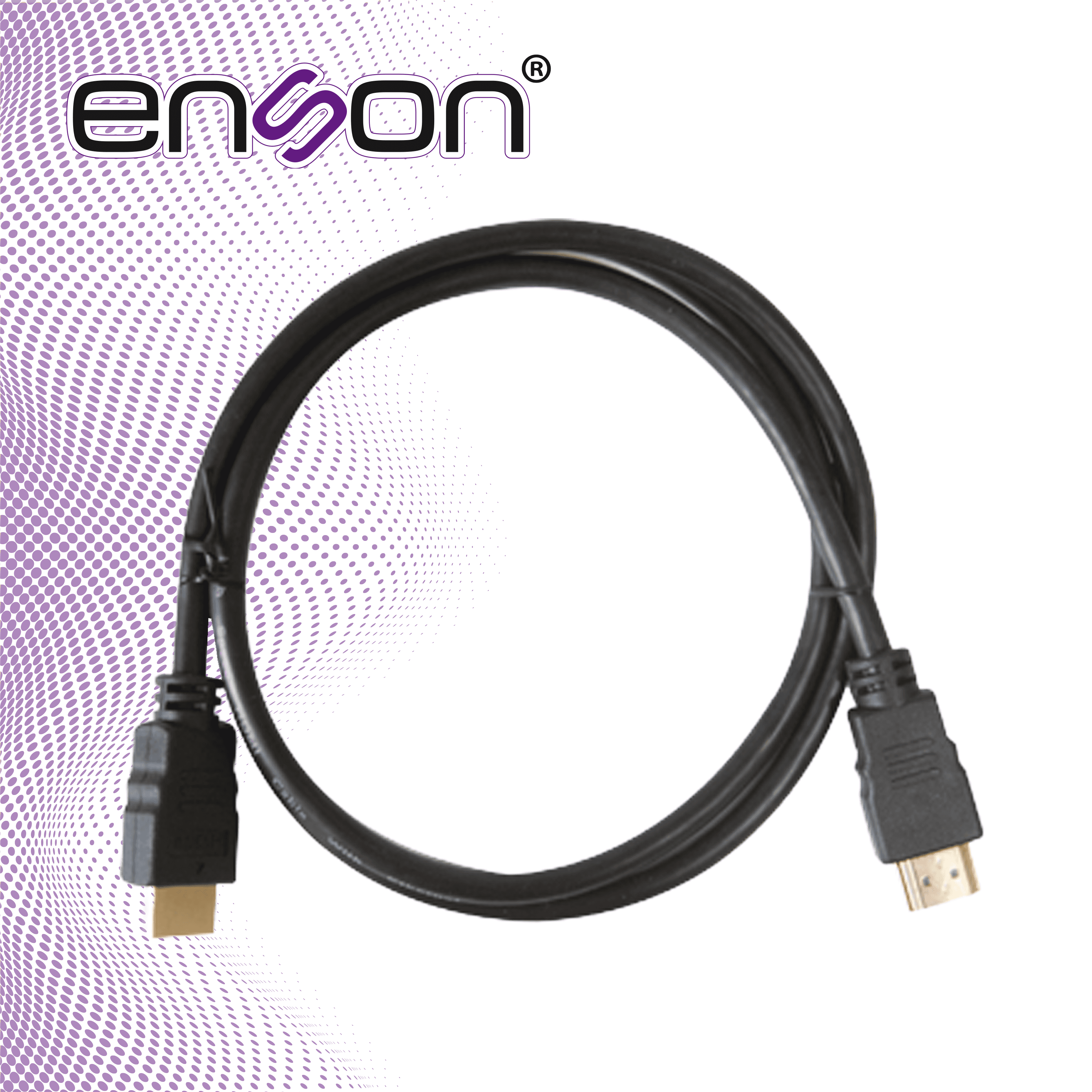 CABLE DE VIDEO HDMI ENSON ENS-HDMICB1M 1MT MACHO-MACHO VERSION 1.2 RECOMENDADO PARA SISTEMAS DE VIDEO VIGILANCIA - Miniatura 7