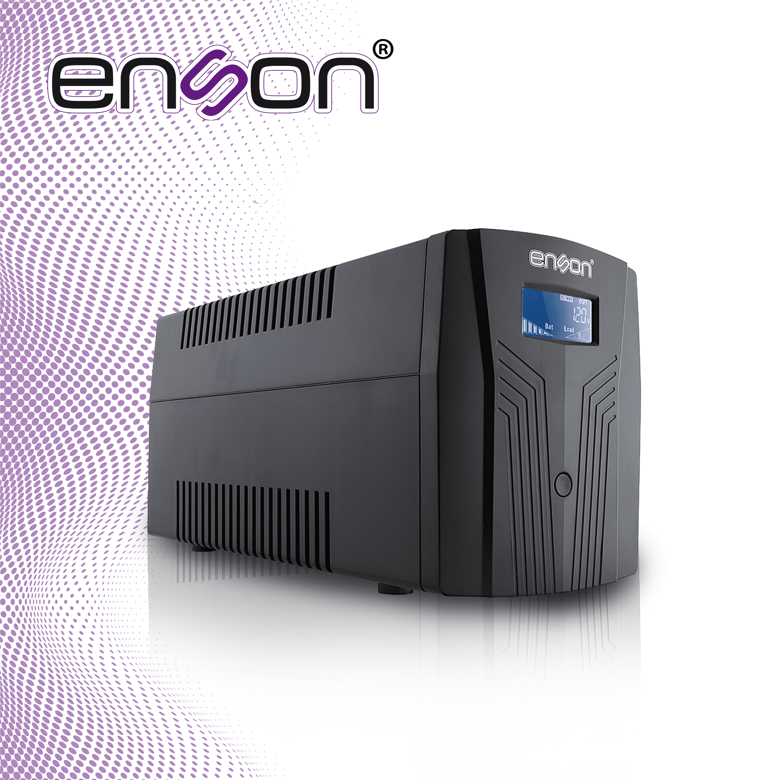 NO BREAK UPS ENSON ENS-EA2150 1500VA/900W 6 CONTACTOS CON BATERIA DE RESPALDO LINEA INTERACTIVA PANTALLA LCD VOLTAJE DE ENTRADA/SALIDA 120VAC - Miniatura 7
