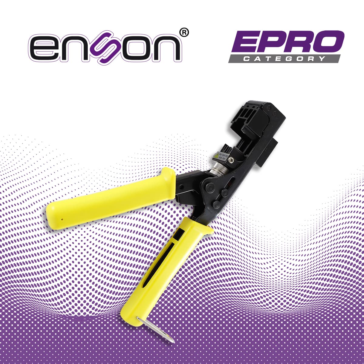 PINZA REMATADORA ENSON EPRO-JACKTOOL SERIE EPRO, DISEÑADA PARA EL REMATADO CON JACK FACIL PONCHADO SERIE EPRO, PONCHA JACKS RJ45, CUENTA CON GUILLOTINA QUE CORTA EL EXCESO DE CABLE UTP, LO CUAL AGILIZA Y AHORRA TIEMPO EN PROYECTOS - Miniatura 6