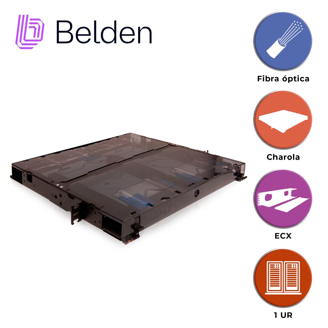 PANEL DE CONEXION BELDEN ECX-01U / 1UR / 2 CASSETTES / 2 FRAMES - Miniatura 5