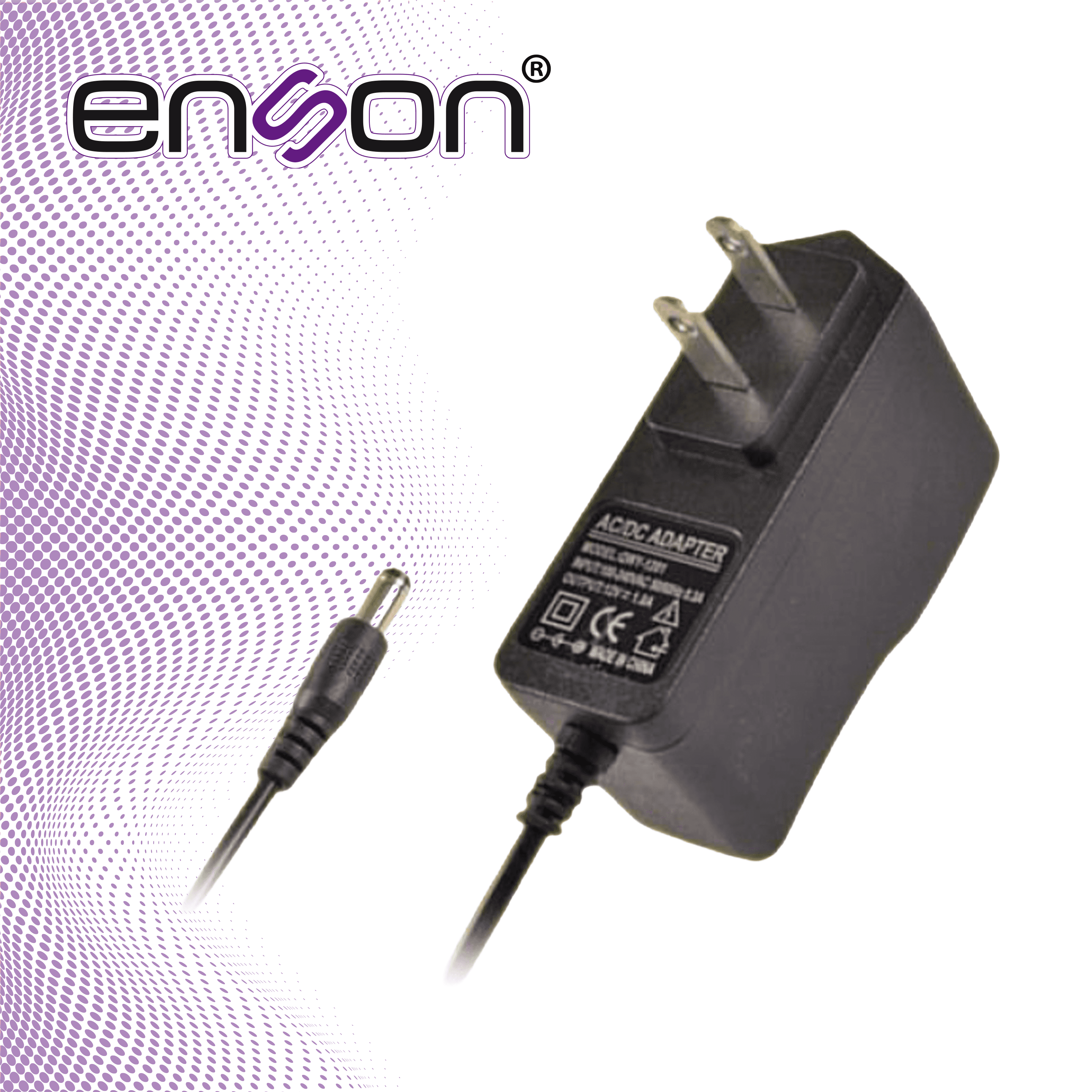 FUENTE DE PODER ENSON ENS- PSW1210 12VDC 1A ENTRADA 110VAC PARA CAMARAS DE VIDEOVIGILANCIA - Miniatura 5