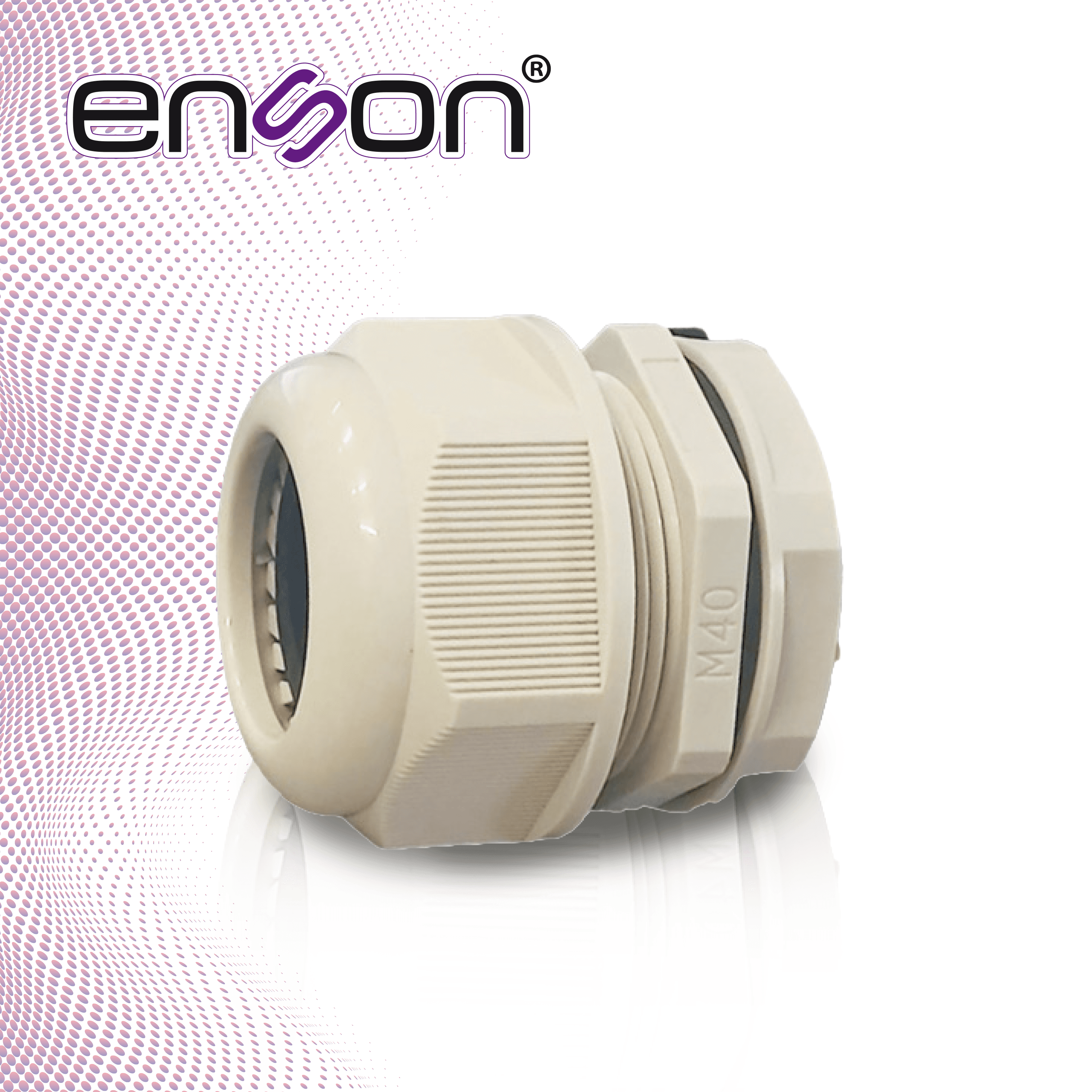 GLANDULA PLASTICA ENSON ENS-CG40 PARA CAJAS PLASTICAS / DIAMETRO DE CONEXION 40 MM / BRINDA SUJECION SEGURA Y SELLADO CONTRA POLVO Y AGUA / RECOMENDADA PARA INSTALACIONES EXIGENTES Y CAJAS DE MAYOR TAMANO / COMPATIBLE CON MODELOS ENS-NEM22 / ENS-NEM3 - Miniatura 3