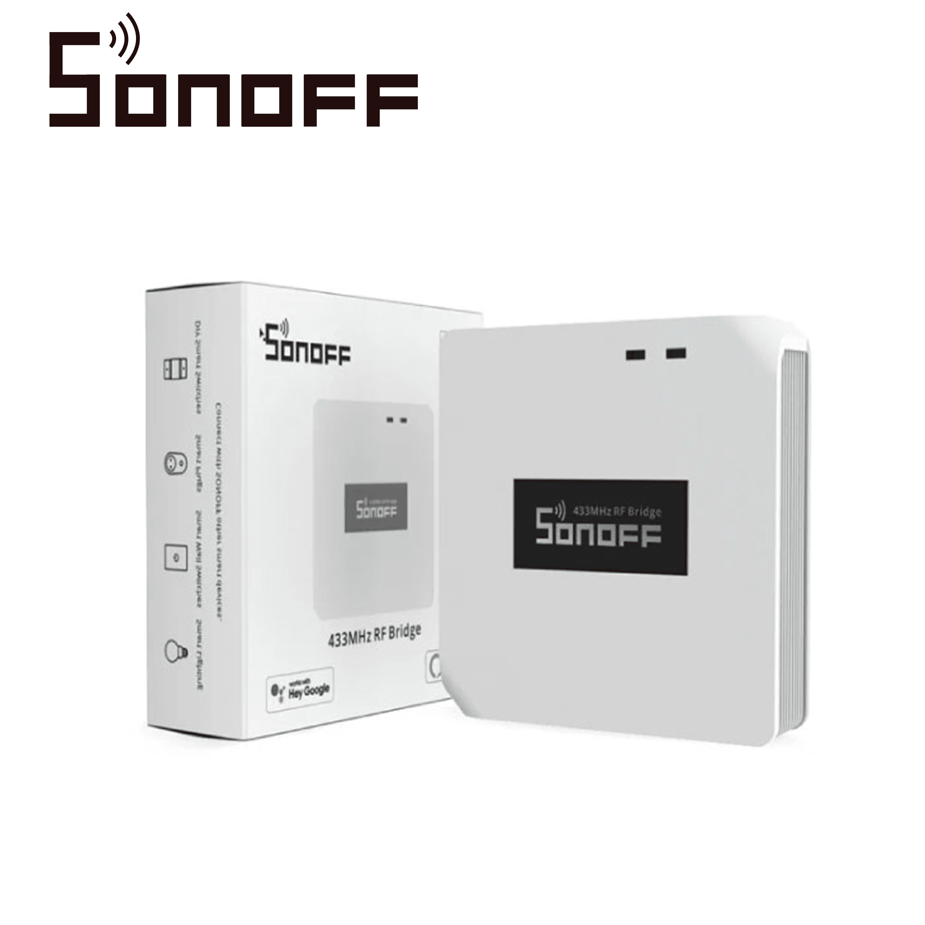 COMUNICADOR RF SONOFF RF BRIDGER2 INALAMBRICO WIFI COMPATIBLE CON ALEXA/GOOGLE HOME/NEST/IFTTT WIFI 2.4GHZ COMPATIBLE CON HASTA 64 DISPOSITIVOS RF 433 MHZ - Miniatura 4