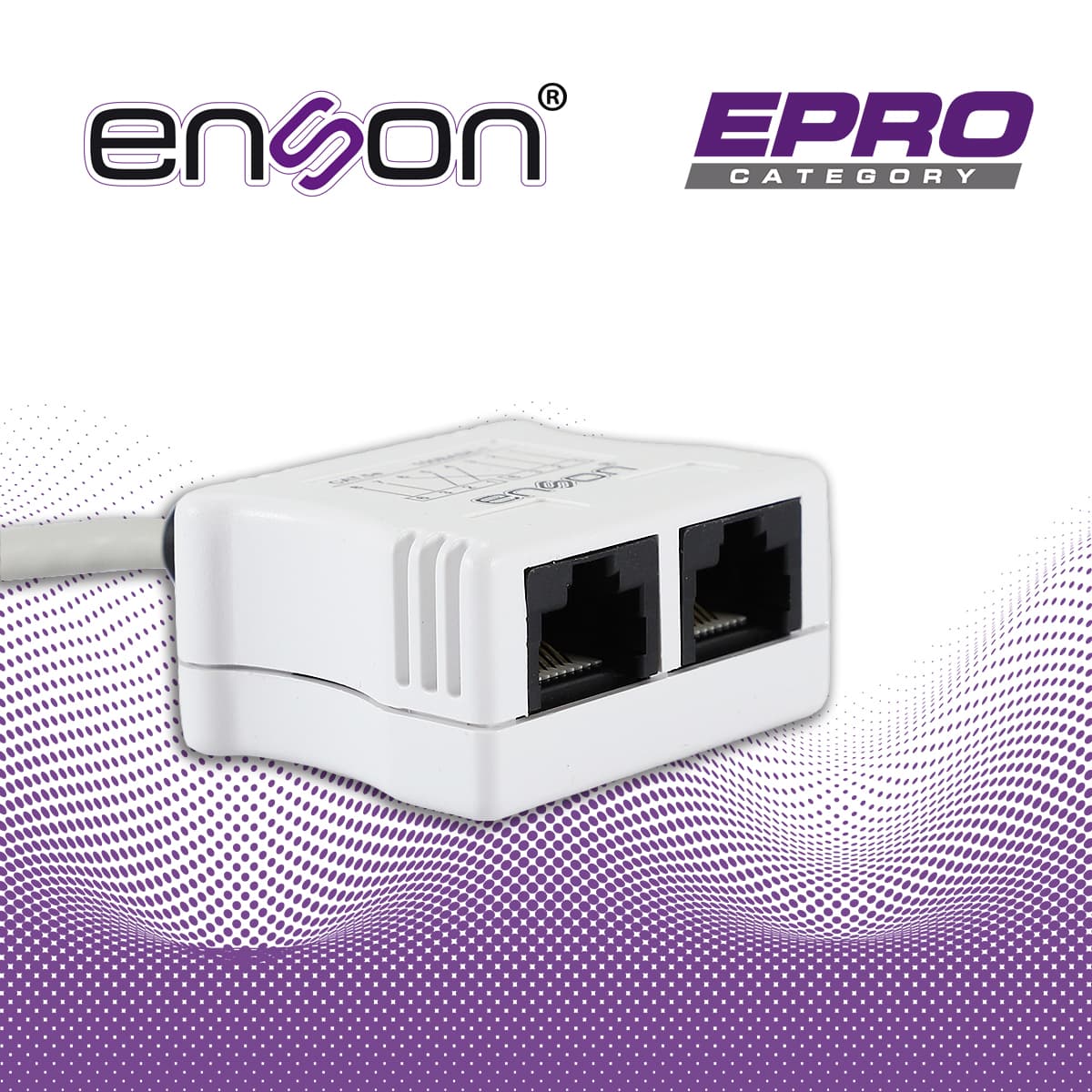 MODULO DUPLEXOR PASIVO ENSON EPRO-T2 SOPORTA POE TRABAJA EN PAR IDEAL PARA ENVIAR DOS NODOS DE RED A TRAVES DE UN SOL0O CABLE UTP TRABAJA CON CAT5E Y CAT6 - Miniatura 7