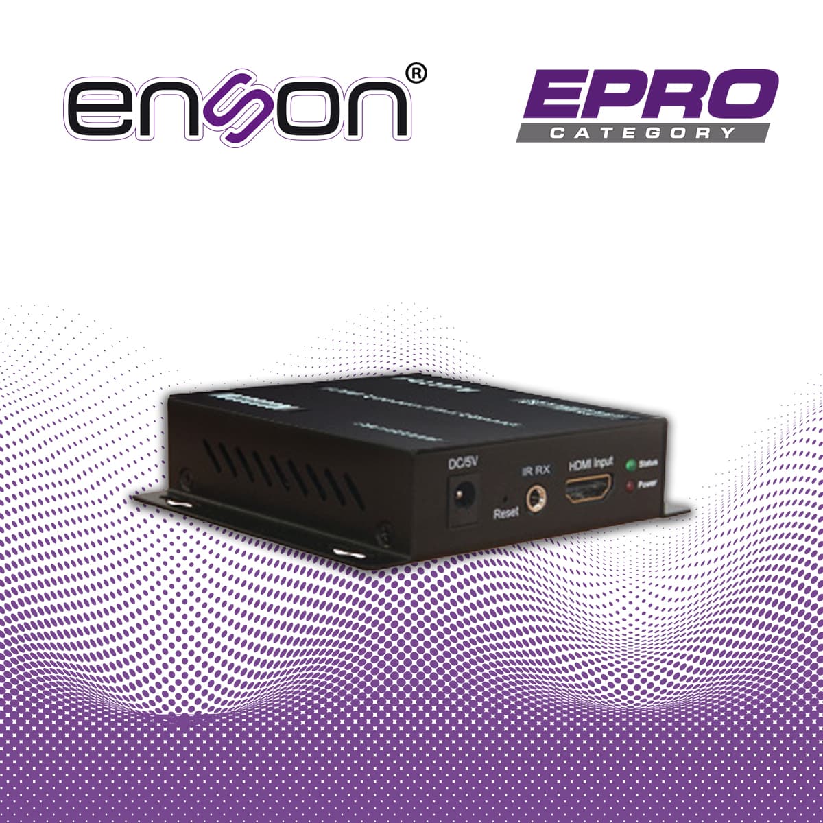 EXTENSOR HDMI ENSON ENS-HE8200R MODULO RECEPTOR IDEAL PARA SOLUCIONES DE TRANSMISION DE VIDEO Y AUDIO POR PROTOCOLO IP UNO A VARIOS REQUIERE MODULO TRANSMISOR ENS-HE8200T - Miniatura 5