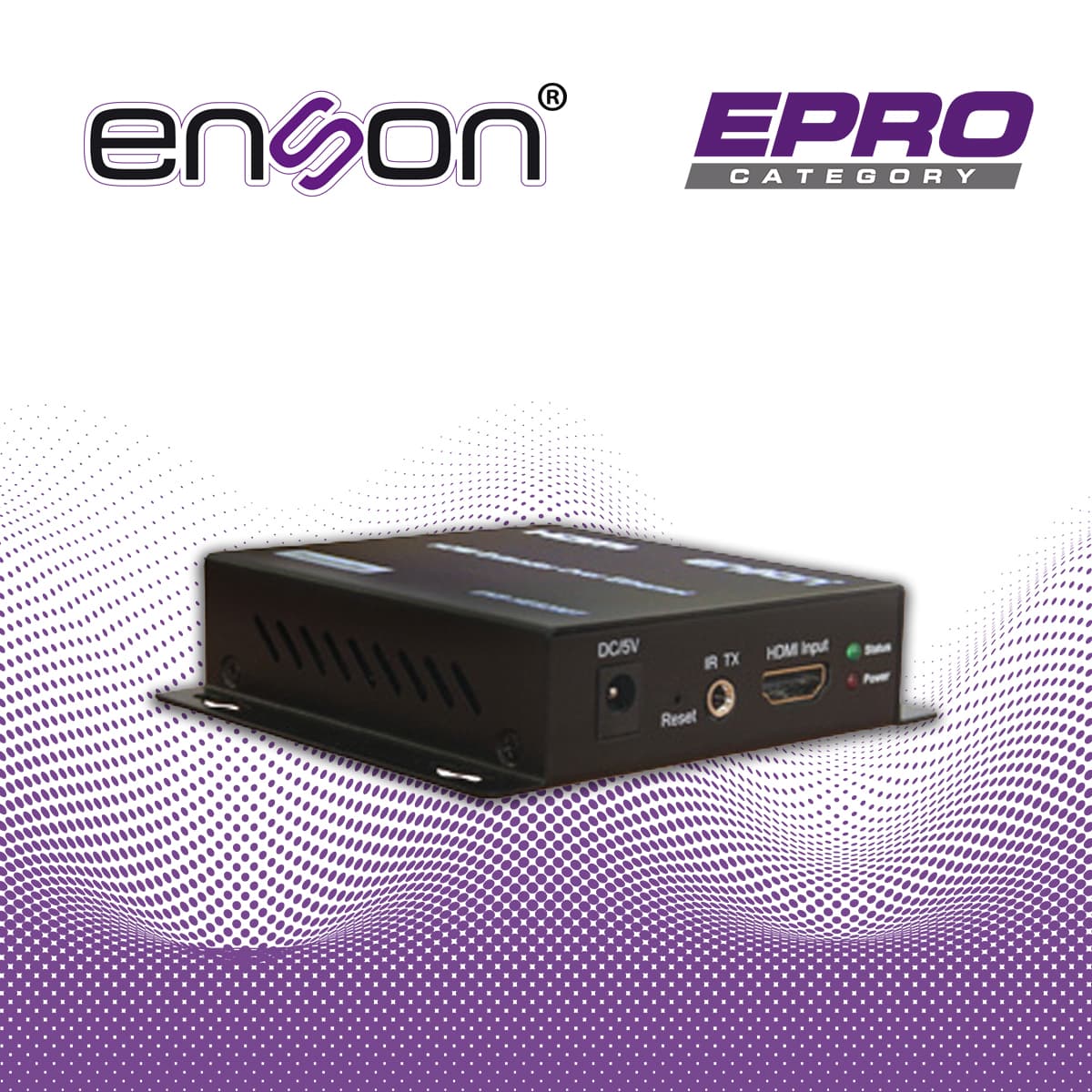 EXTENSOR HDMI ENSON ENS-HE8200T MODULO TRANSMISOR IDEAL PARA SOLUCIONES DE TRANSMISION DE VIDEO Y AUDIO POR PROTOCOLO IP UNO A VARIOS REQUIERE MODULO RECEPTOR ENS-HE8200R - Miniatura 5