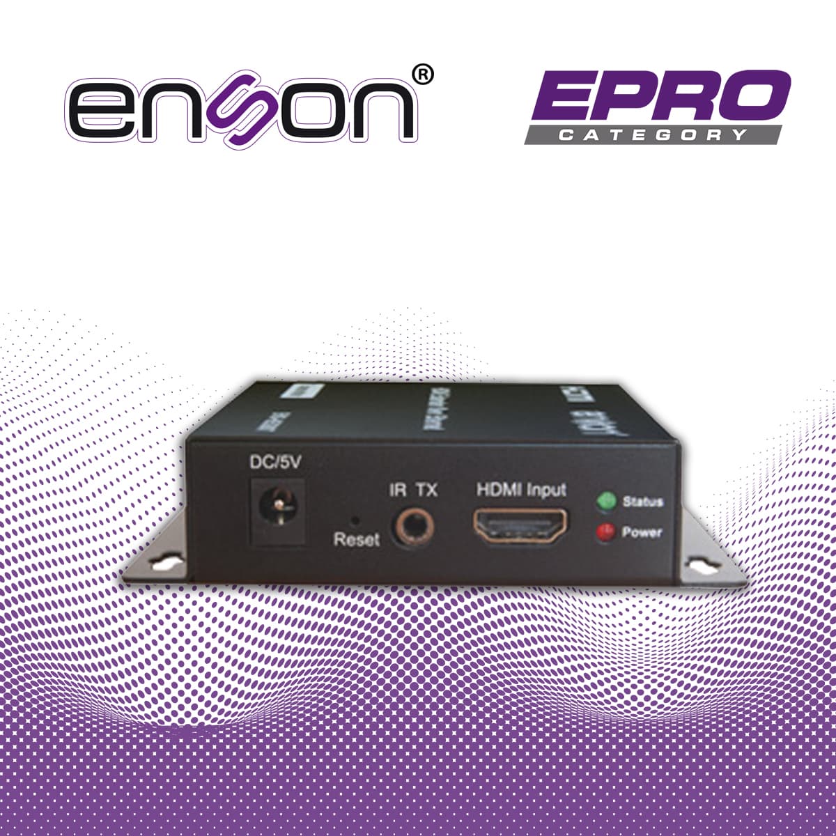 EXTENSOR HDMI ENSON ENS-HE8200T MODULO TRANSMISOR IDEAL PARA SOLUCIONES DE TRANSMISION DE VIDEO Y AUDIO POR PROTOCOLO IP UNO A VARIOS REQUIERE MODULO RECEPTOR ENS-HE8200R - Miniatura 6