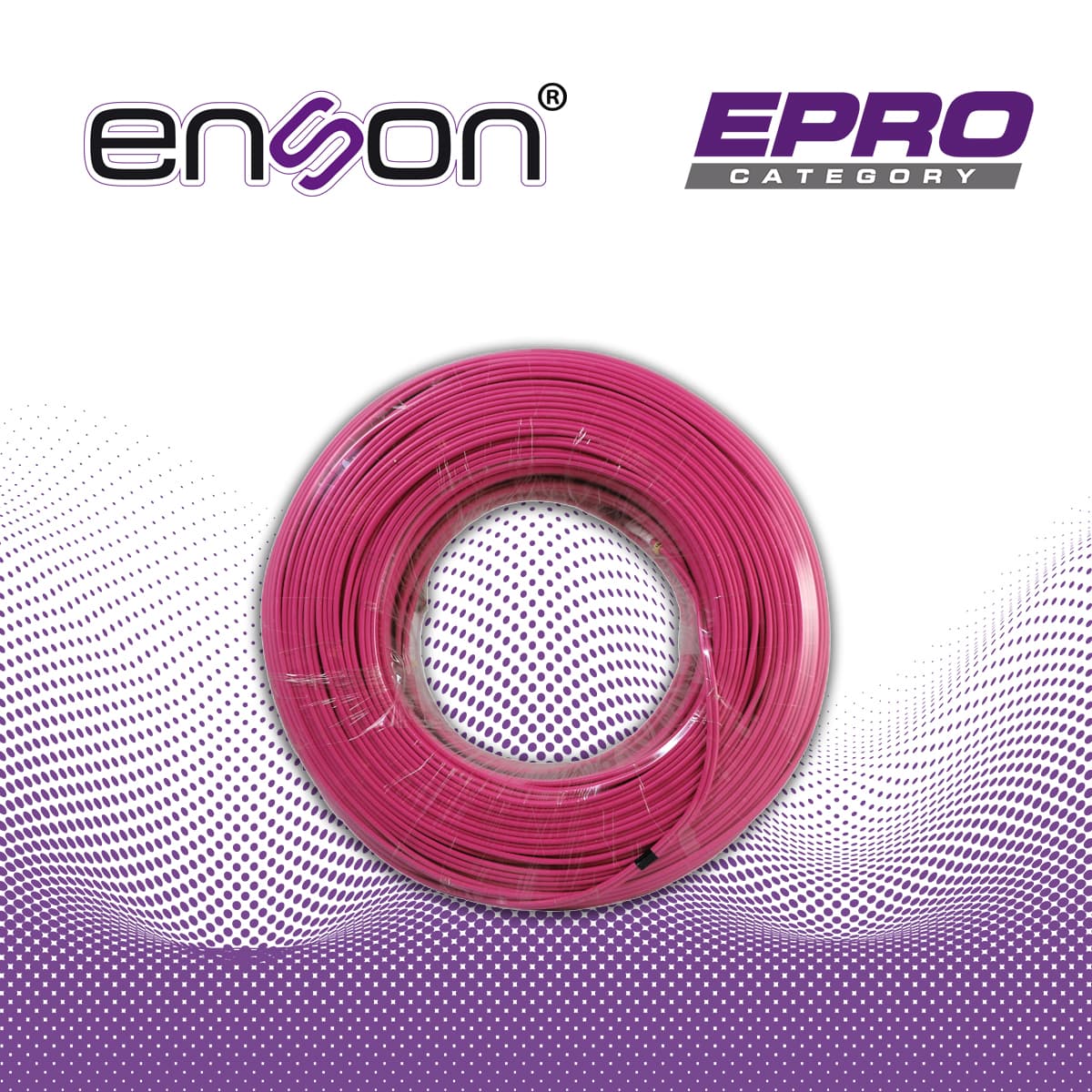FIBRA OPTICA ENSON ENS-JUMP3000MM4 DE 300 METROS MULTIMODO OM4 ARMADA Y TERMINADA - Miniatura 5