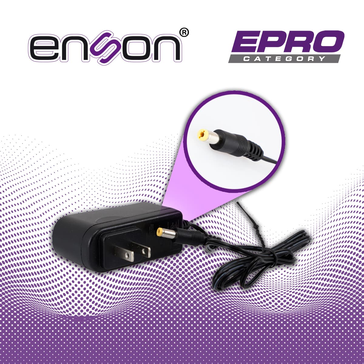 FUENTE DE PODER PARA CAMARA ENSON PS-1210 12VDC 1AMP CERTIFICACION UL - Miniatura 5