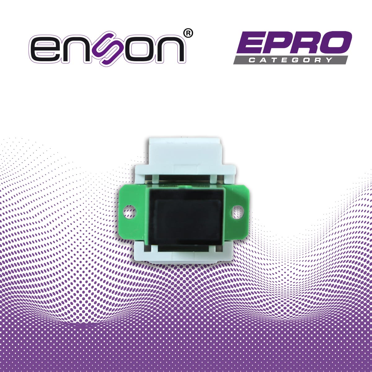 MODULO ACOPLADOR ENSON EPRO-SCSCMM KEYCONNECTSC APC SIMPLEX - Miniatura 7