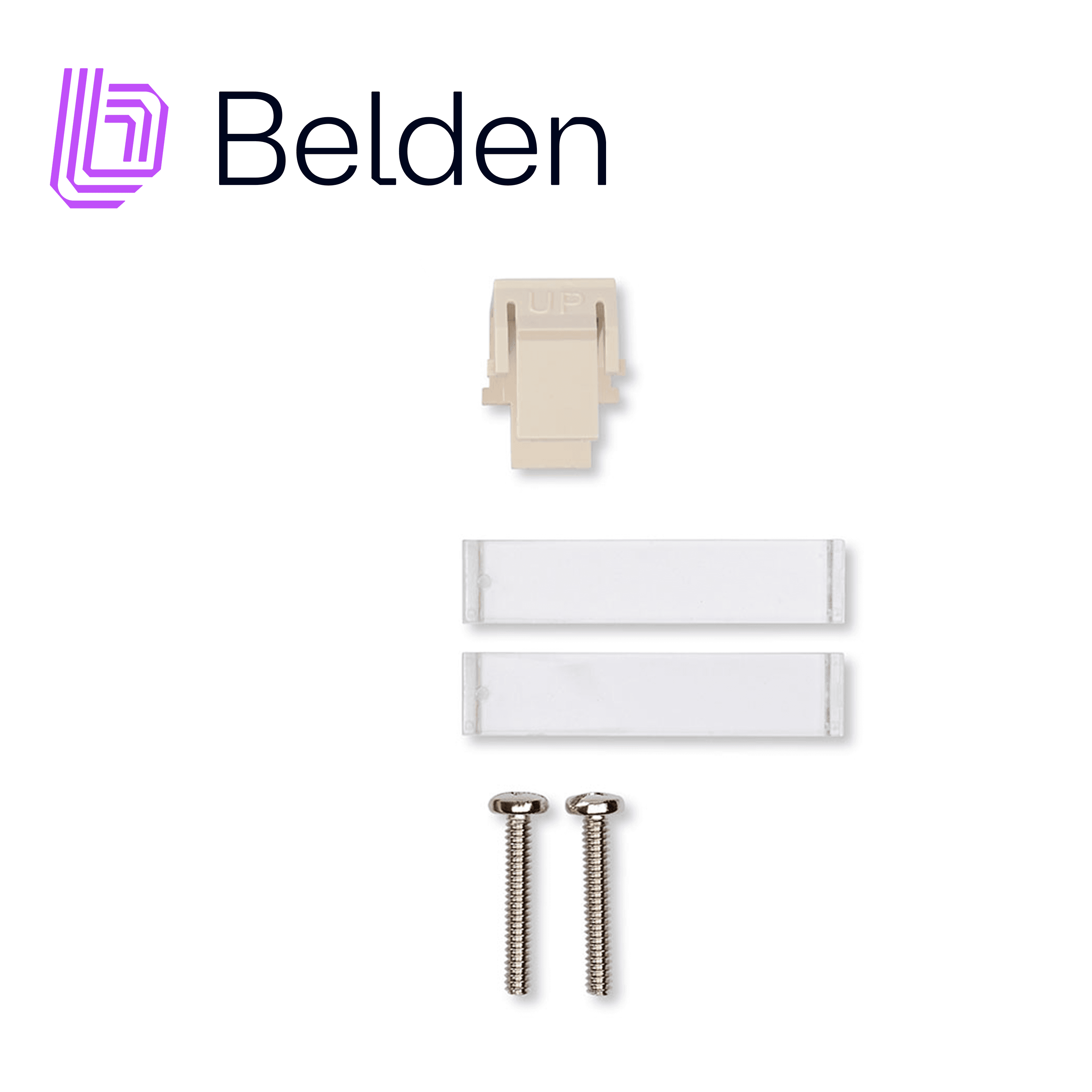 PLACA DE PARED (FACEPLATE) BELDEN AX104160 / INTERIOR / NEGRO /1 PUERTO / PIEZA
 - Miniatura 5
