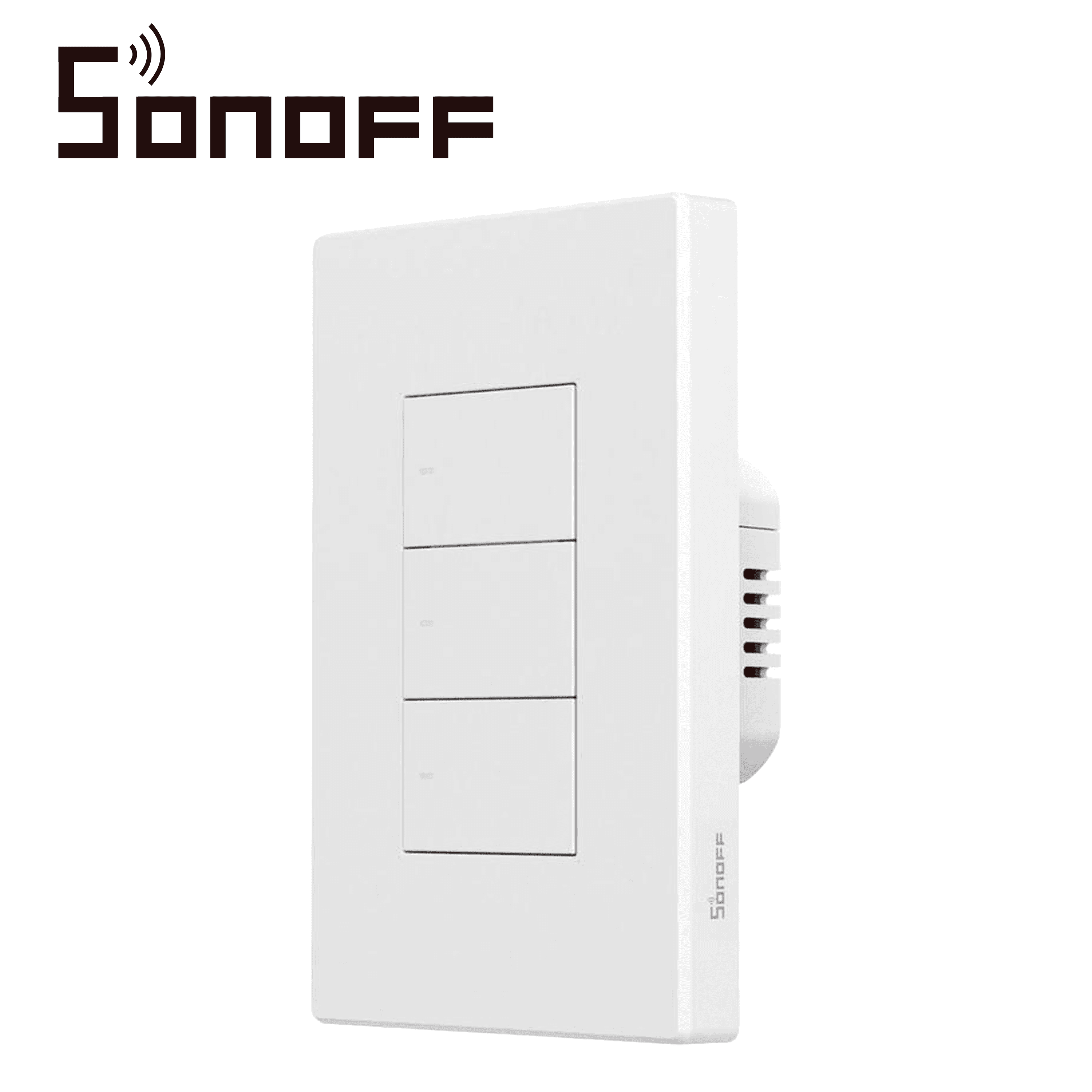 APAGADOR DE PARED TOUCH ZIGBEE  SONOFF ZBM5-3C-120W / ZIGBEE 3.0 / 3 CANALES/ SOLUCIONES DE SMART HOME/ CARGA MAXIMA TOTAL 10 AMP / COMPATIBLE CON HUB ZIGBEE - Miniatura 3