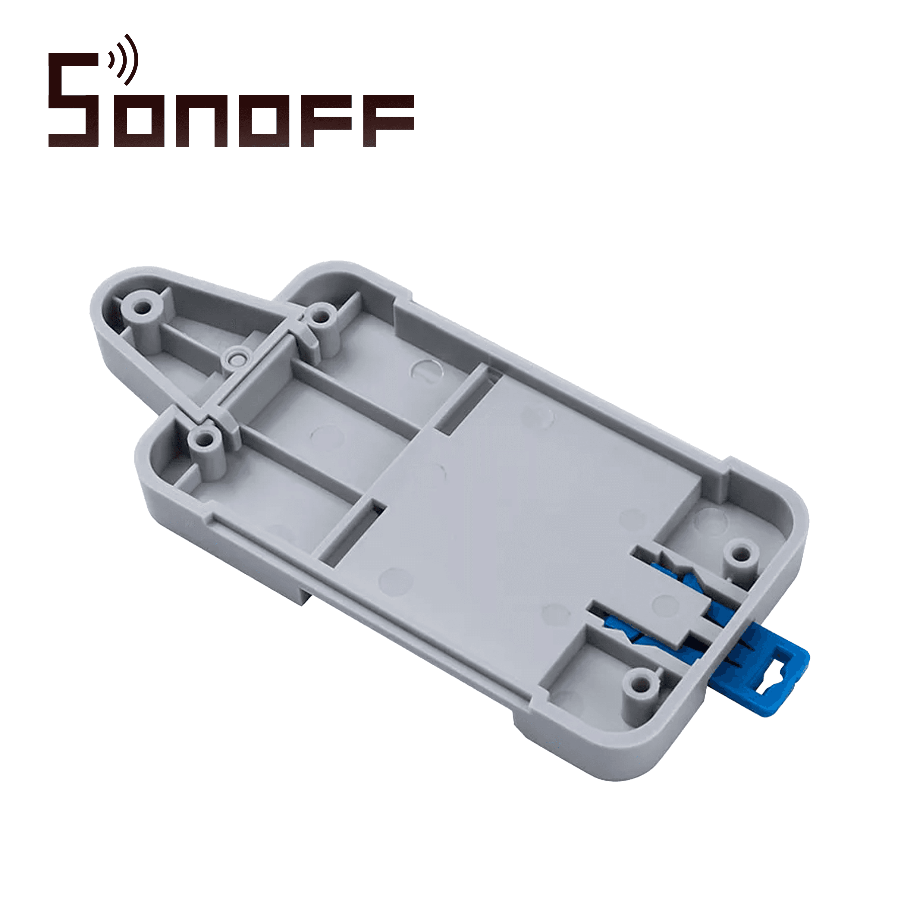 BANDEJA PARA RIEL DIN SONOFF DR-DIN / ACCESORIO / COMPATIBLE  CON INTERRUPTORE ON/OFF BASIC/ SONOFF RF - Miniatura 3