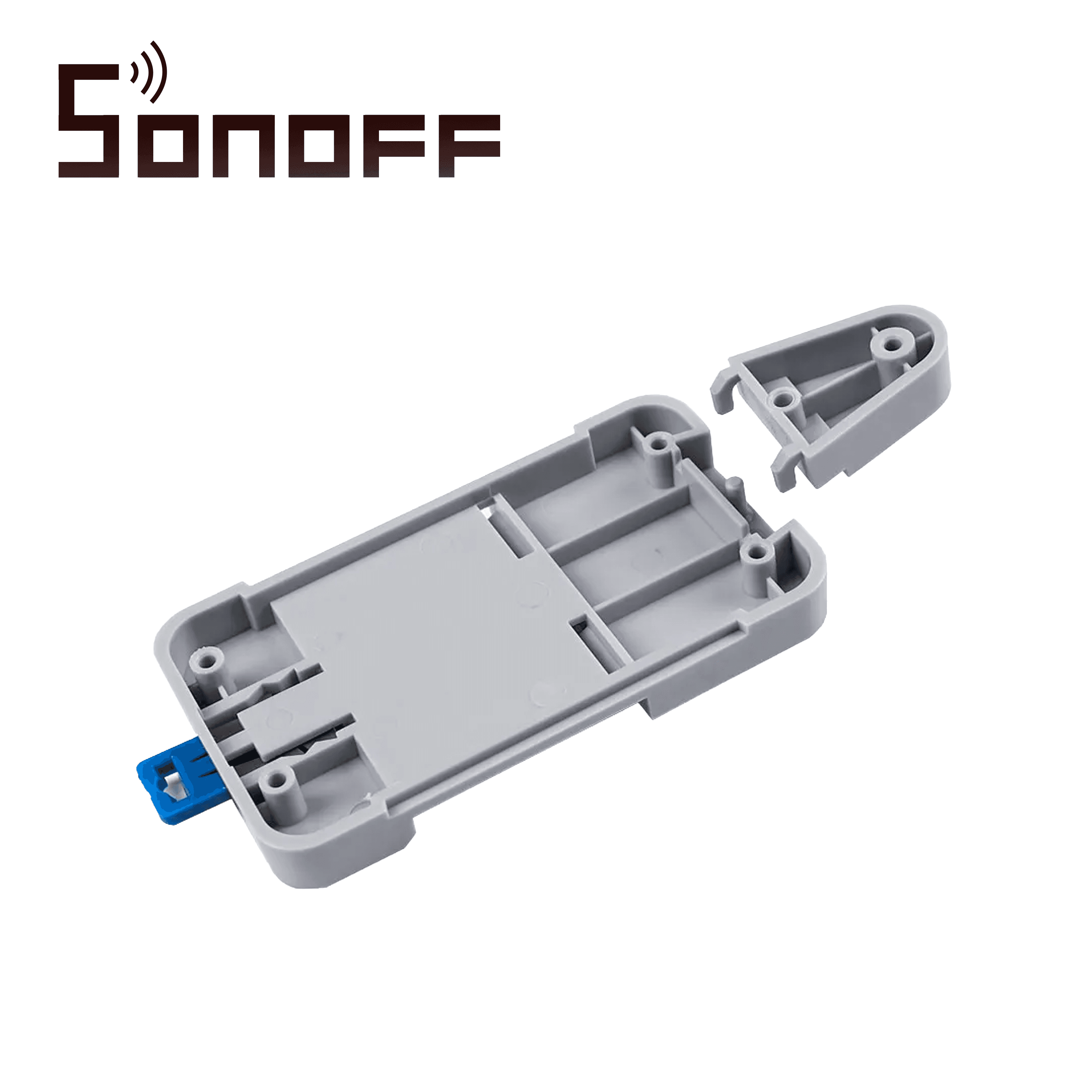 BANDEJA PARA RIEL DIN SONOFF DR-DIN / ACCESORIO / COMPATIBLE  CON INTERRUPTORE ON/OFF BASIC/ SONOFF RF - Miniatura 4