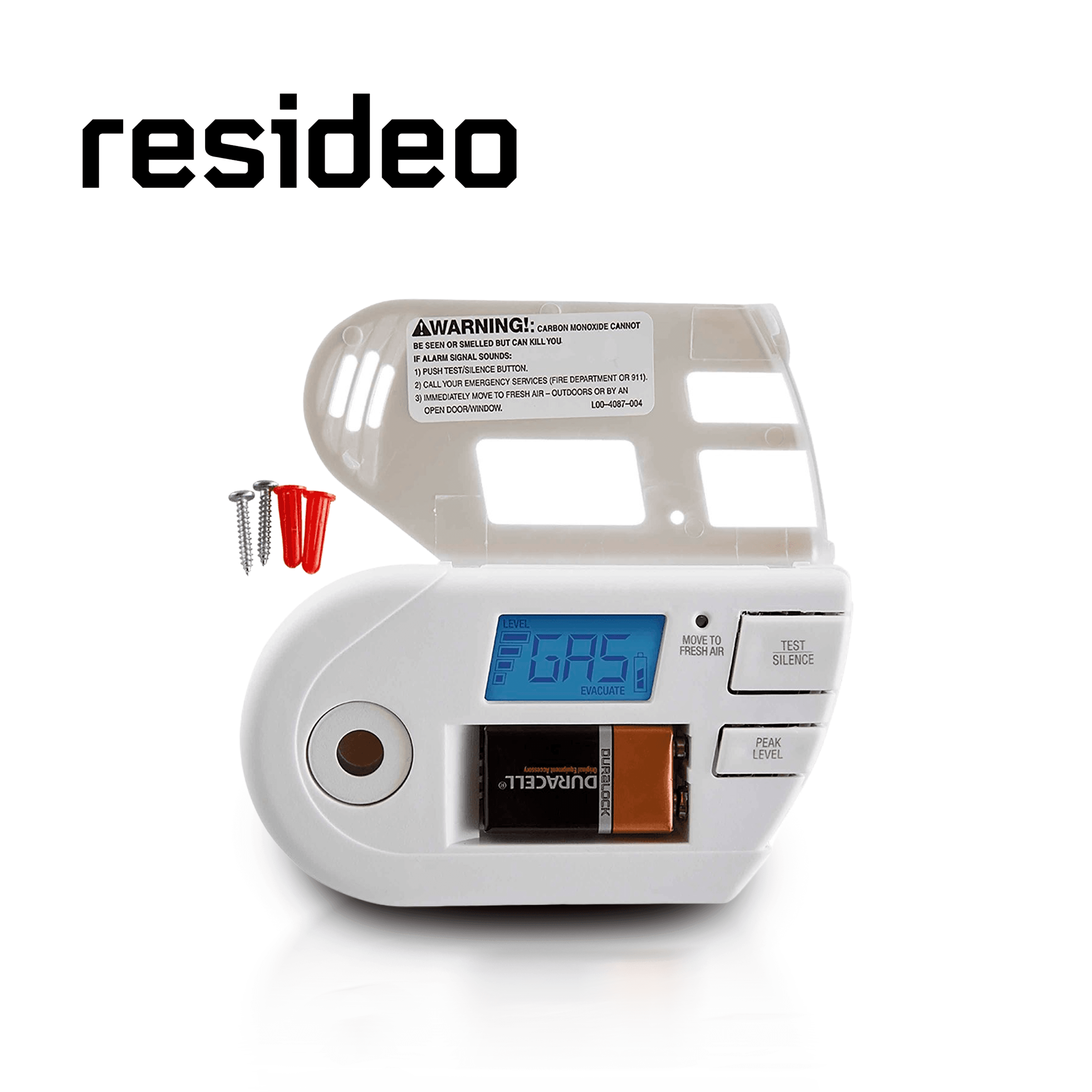 DETECTOR DE GAS EXPLOSIVO  RESIDEO BRK 1039760 / BLANCO / DETECCION DE GAS METANO GAS PROPANO Y MONOXIDO DE CARBONO / BATERIA REEMPLAZABLE / PANTALLA DIGITAL / 120 VCA / SIRENA INTEGRADA DE 85 DB - Miniatura 5
