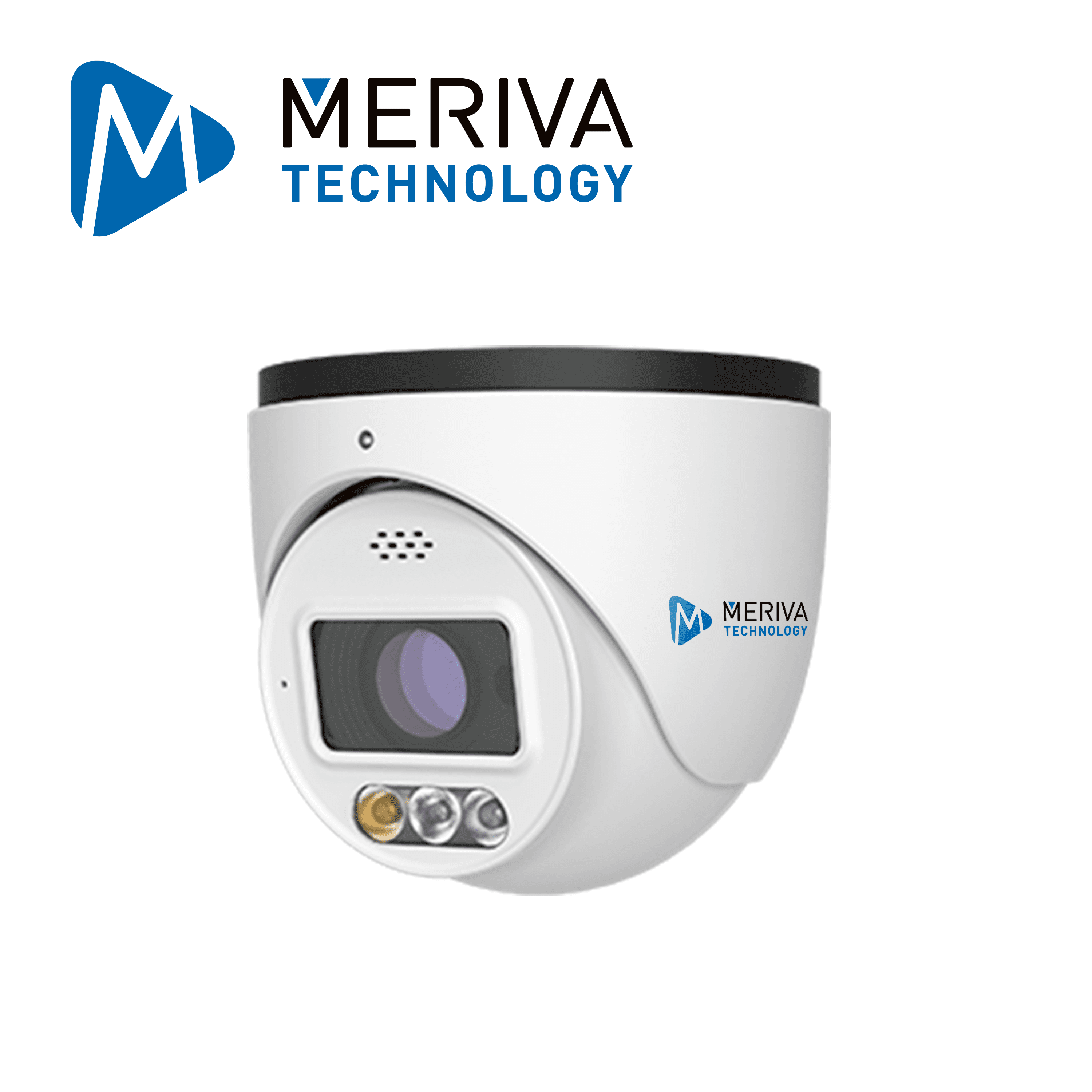 CAMARA IP TURRET MERIVA TECHNOLOGY MTD-PAM400D / 4MP / H.265+ / 2.8MM / ILUMINACION DUAL (30 - 40M IR / LUZ CALIDA) / IP66 / METALICA / 12 VCD / POE / SOPORTA MICRO SD HASTA 256 GB (NO INCLUIDA) / 1 ENTRADA + 1 SALIDA DE AUDIO / MICROFONO + SPEAKER I - Miniatura 2