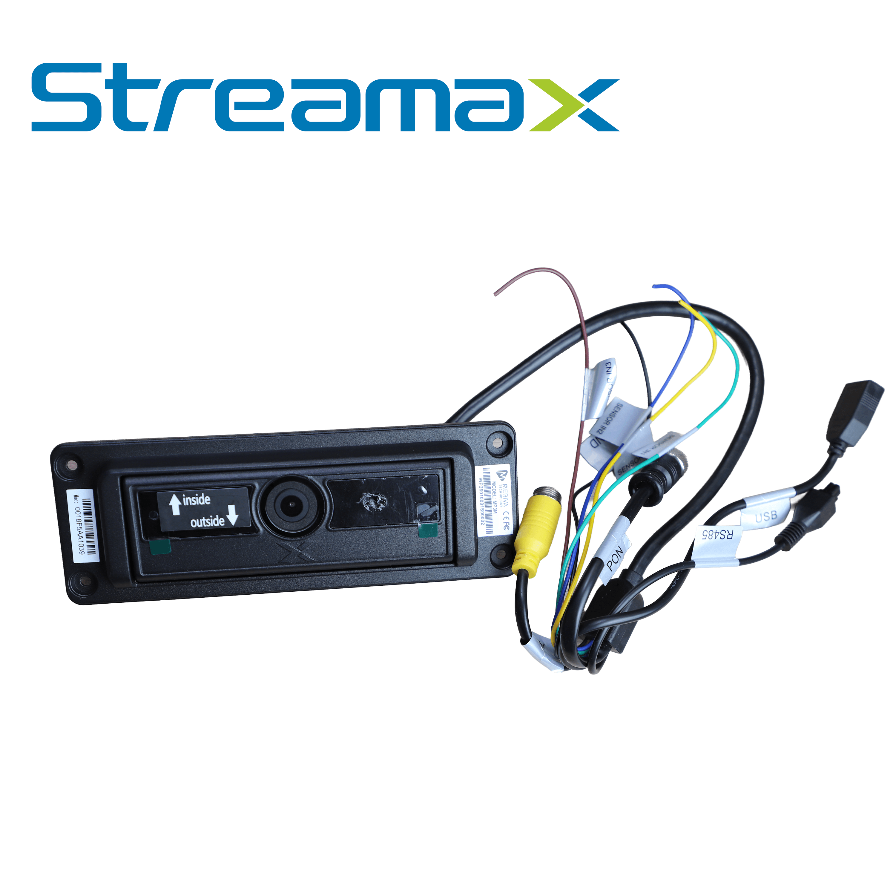 CAMARA MASTER CONTADORA DE PERSONAS IP STREAMAX MP3M-TM / 2MP / 2.7MM / 3M IR / IP54 / CONECTOR DIN 6 PINES / 12 VCD / INTERIOR / MONTAJE EN TECHO - Miniatura 4