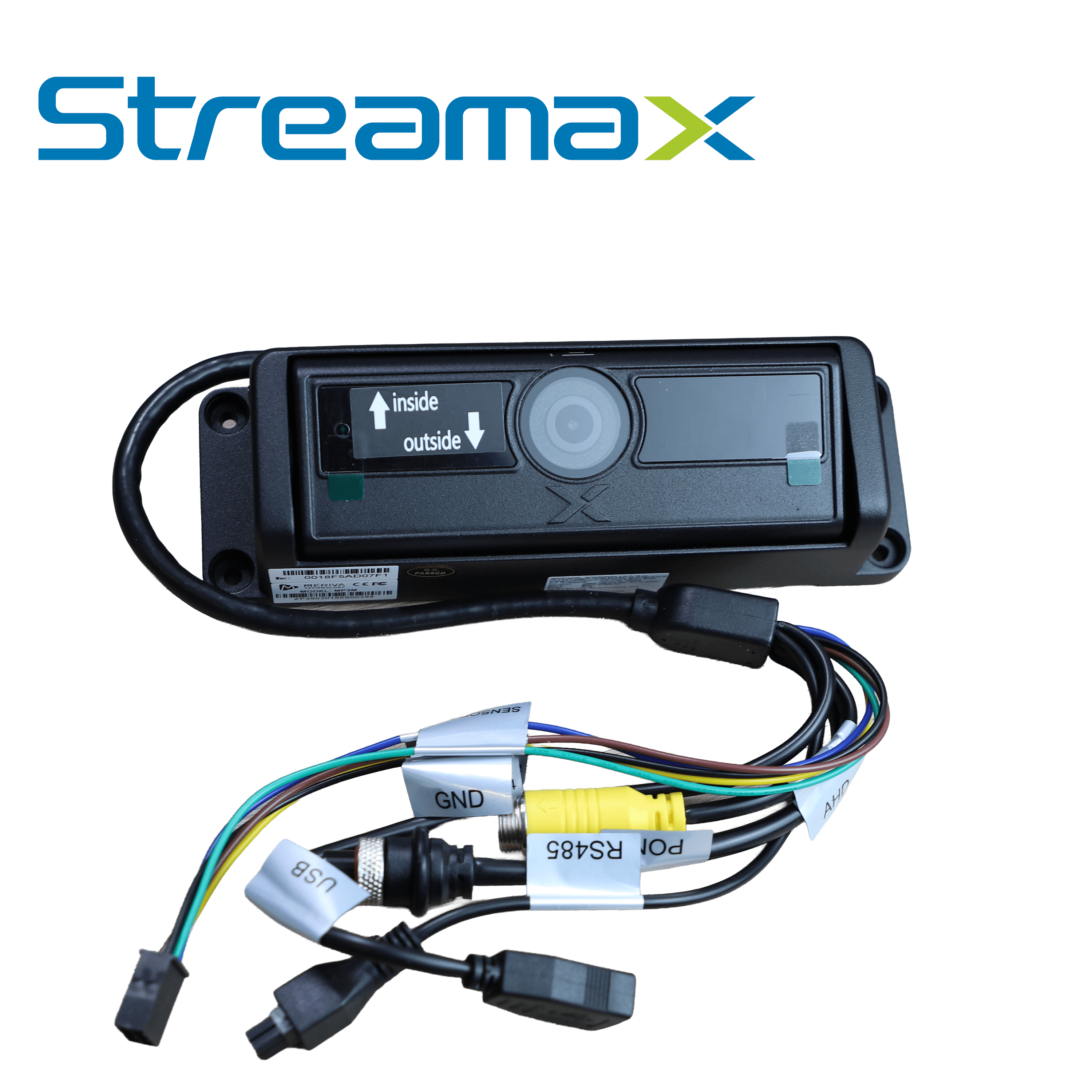 CAMARA MASTER CONTADORA DE PERSONAS IP STREAMAX MP3M-EM / 2MP / 2.7MM / 3M IR / IP54 / CONECTOR DIN 6 PINES / 12 VCD / INTERIOR / MONTAJE EN TECHO EMBEBIDO - Miniatura 4
