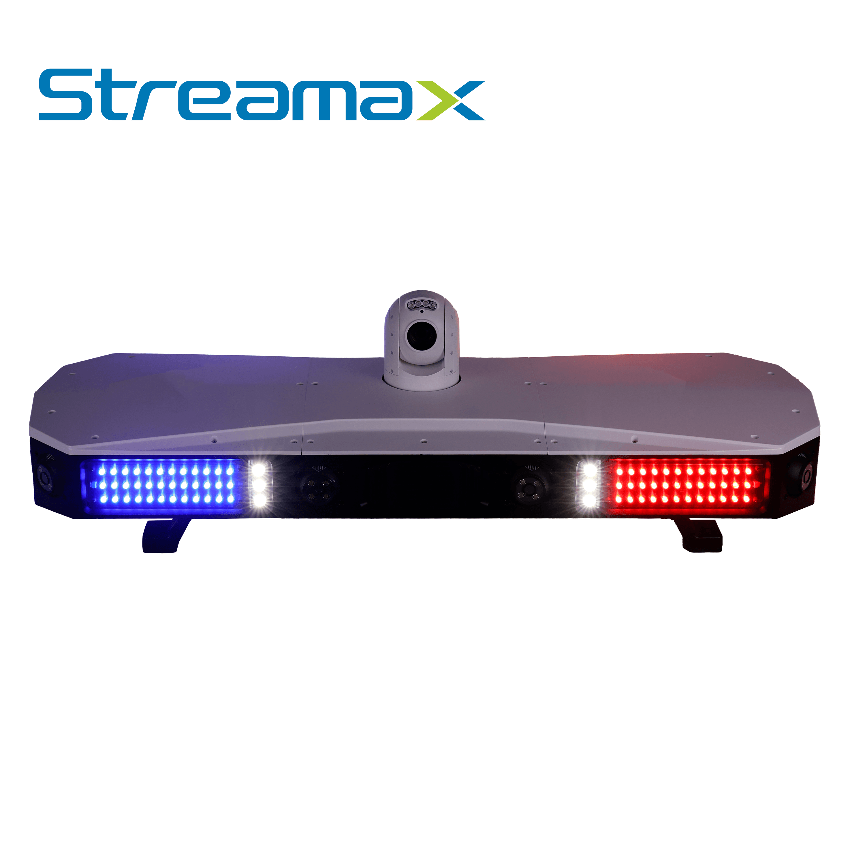 BARRA DE LUCES INTELIGENTES INTEGRADA STREAMAX MPL100-POLICE / 8 CAMARAS HD IA + 1 CAMARA PTZ HD / PANTALLA TOUCH HD 10.1 PULGADAS / 4G / WIFI / BLUETOOTH / RECONOCIMIENTO FACIAL / COMPARACIÓN FACIAL / CAPTURA DE MATRICULAS / 8-36VCD - Miniatura 4