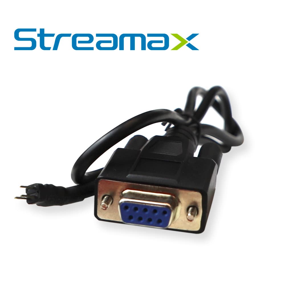 CABLE DEBUG SERIAL MERIVA STREAMAX MDSL / CONECTOR DE 4PIN + DB9 HEMBRA / 50CM / COMPATIBLE CON DVRs MOVILES DE SERIA A8PRO - Miniatura 4