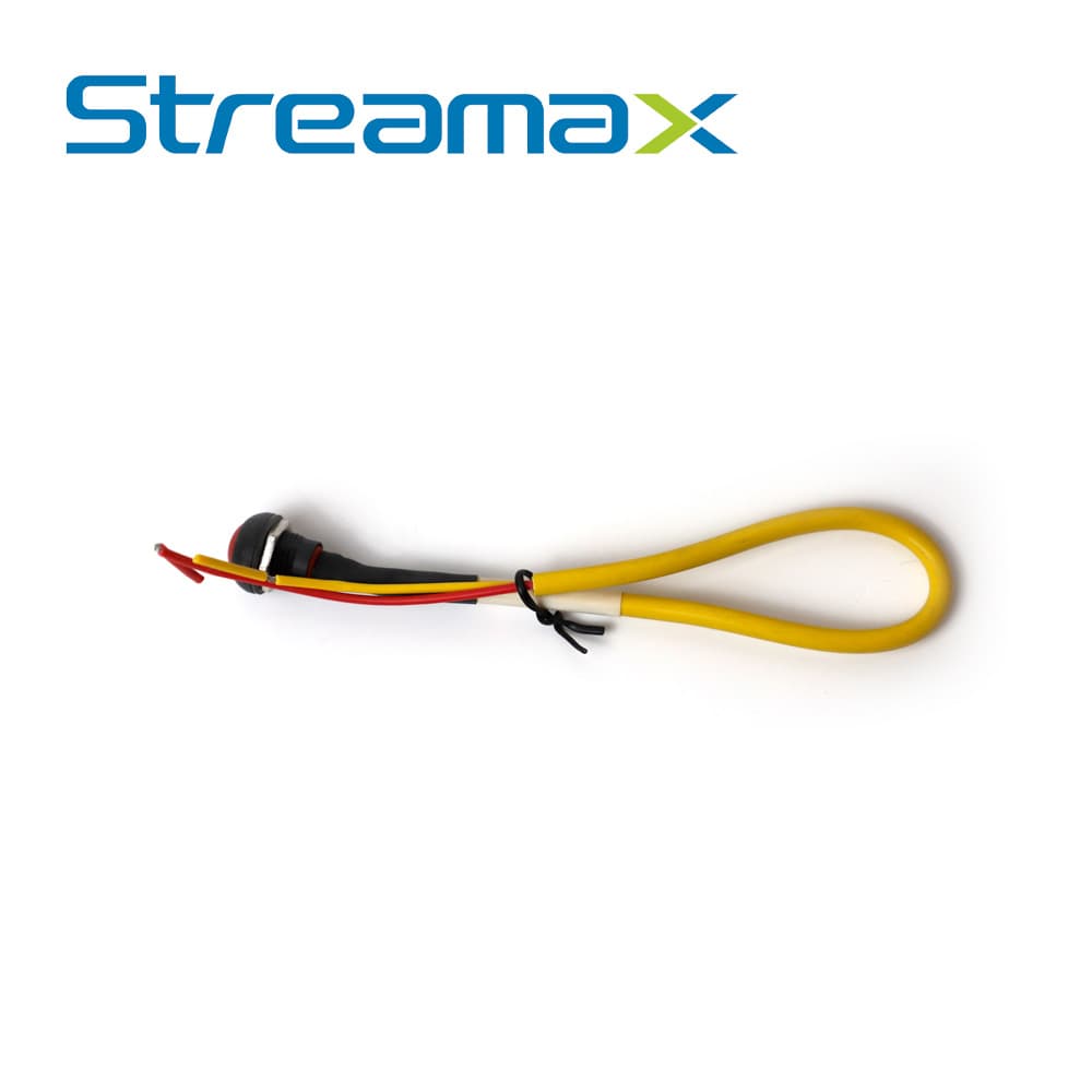 BOTON DE PANICO STREAMAX PANIC BUTTON / CABLEADO / USO EN CASO DE EMERGENCIAS O PANICO PARA EL CONDUCTOR O EL VEHICULO / COMPATIBLE CON CUALQUIER MDVR (SE REQUIERE MODULO DE ALARMA) - Miniatura 5