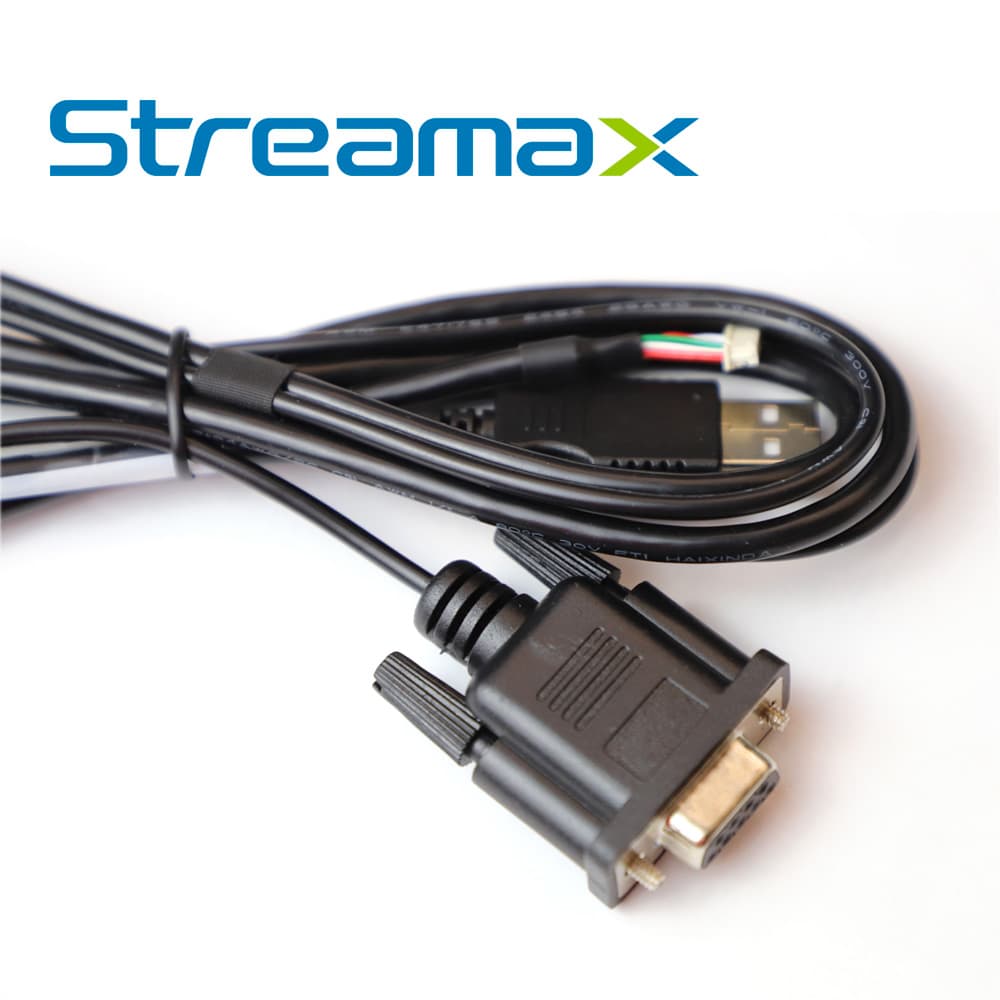 CABLE DE PRUEBA USB - CP5 MERIVA STREAMAX MUSBTC / USB-A MACHO + DB9 HEMBRA, TJC3-7P-P1.25 / 1M / COMPATIBLE CON DVRs MOVILES DE SERIA A8PRO - Miniatura 4