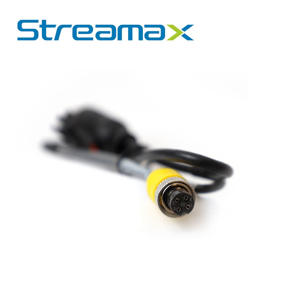 CABLE CONVERTIDOR DIN DE AVIACION STREAMAX M10P48000 / DE 10 PINES A 4 PINES / CONECTOR RS232 / SALIDA DE VIDEO / COMPATIBLE CON MDVR M1N2.0 Y  MA04KIT - Miniatura 4
